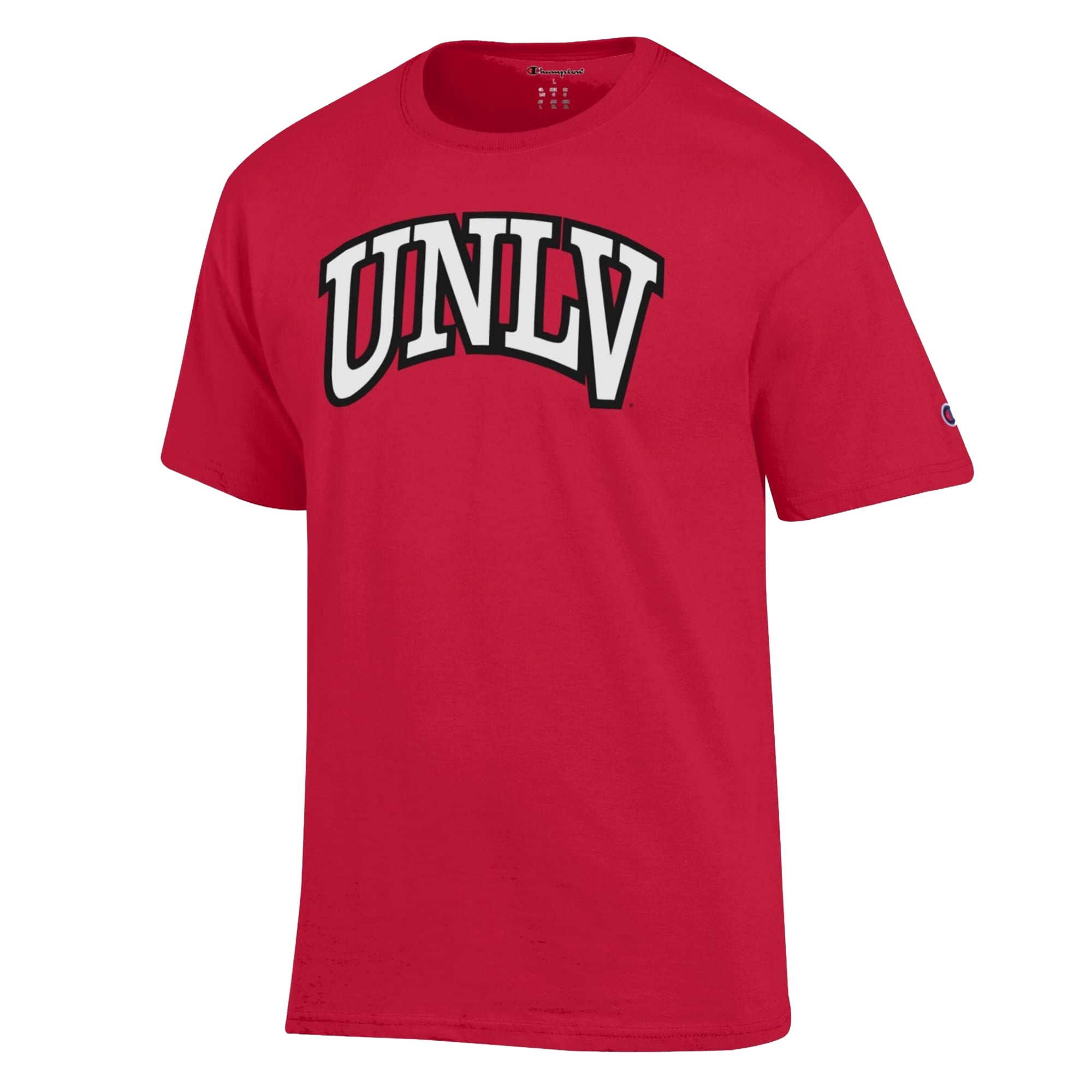 T-shirt homme Champion Scarlet UNLV Rebels avec logo en arc
