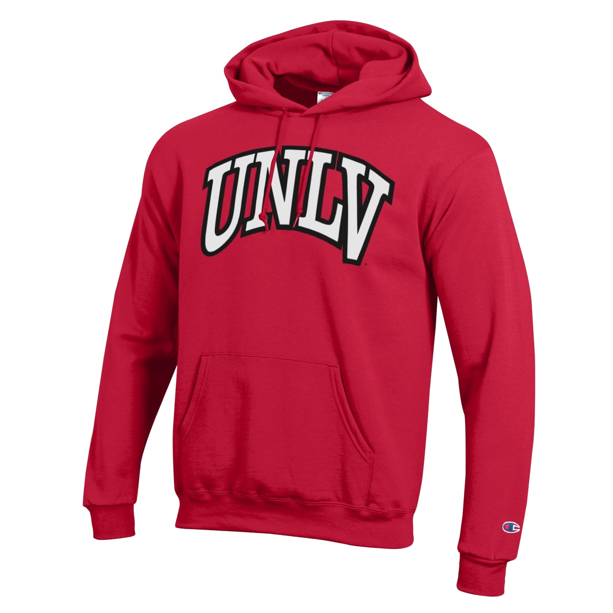 Sweat à capuche Champion Scarlet UNLV Rebels Powerblend pour homme