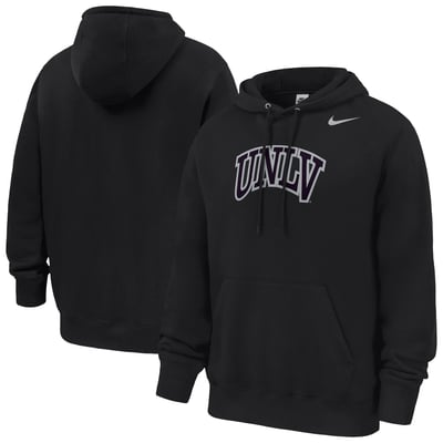 UNLV Rebels Nike Club Fleece Hoodie - Black