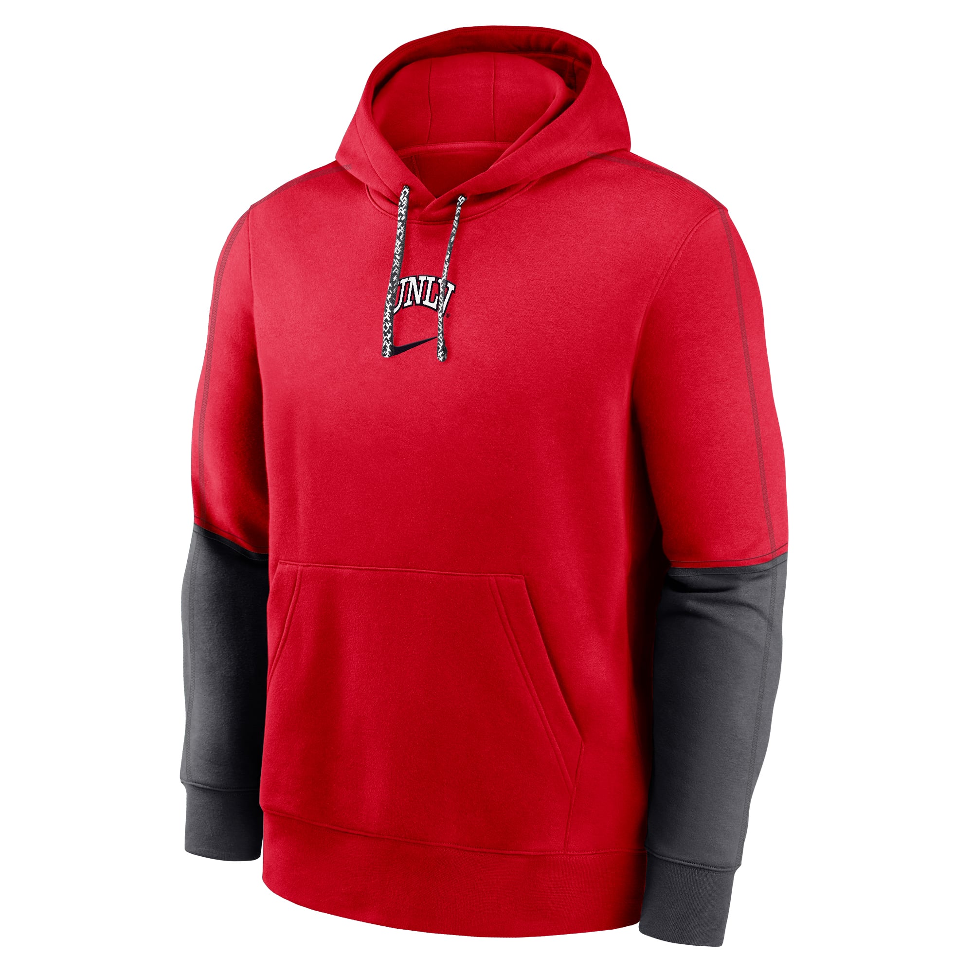 Mens NIKE RED UNLV Runnin Rebels TEAM ISSUE CLUB HOODIE FA24