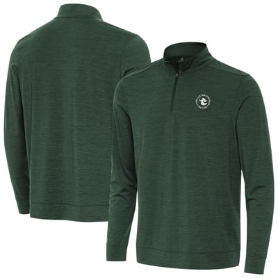 Men's 2026 U.S. Mid-Amateur Antigua Hunter Green Bright Quarter-Zip Pullover
