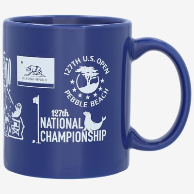 2027 U.S. Open  Scatter Print 11oz. Coffee Mug