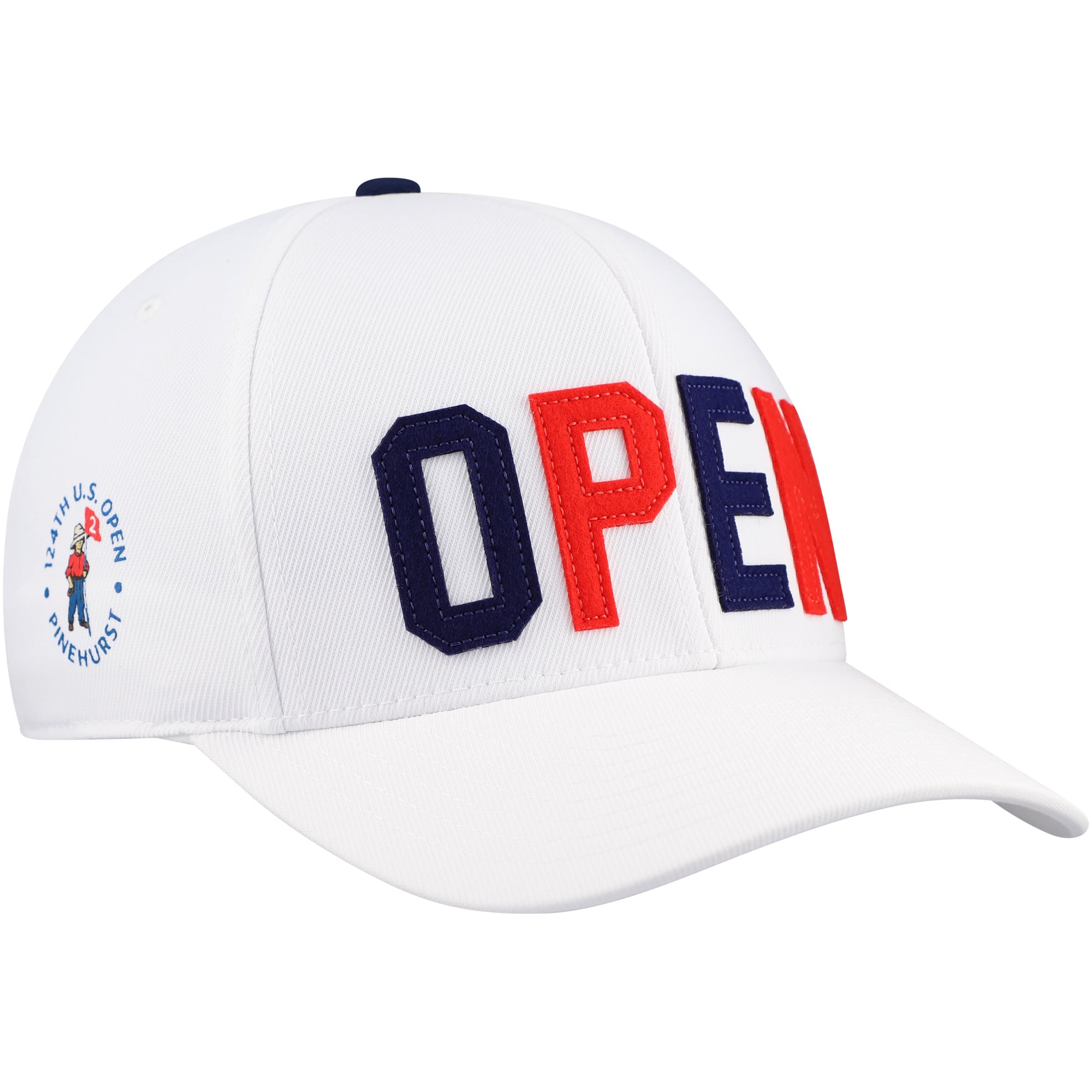 NEW White US Open 2024 Cap with Pink Logo s-l1200.jpg main image 3