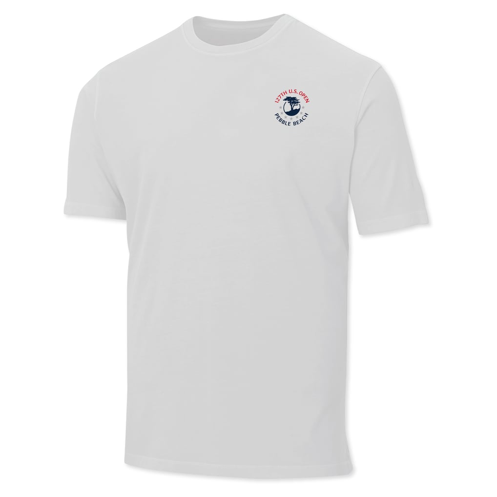 Men's 2027 U.S. Open Ahead White Chapman Crest T-Shirt