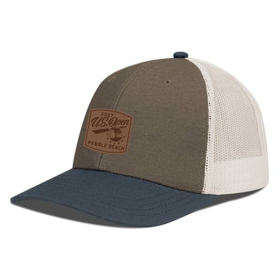 Men's 2027 U.S. Open Levelwear Brown Trey Adjustable Hat