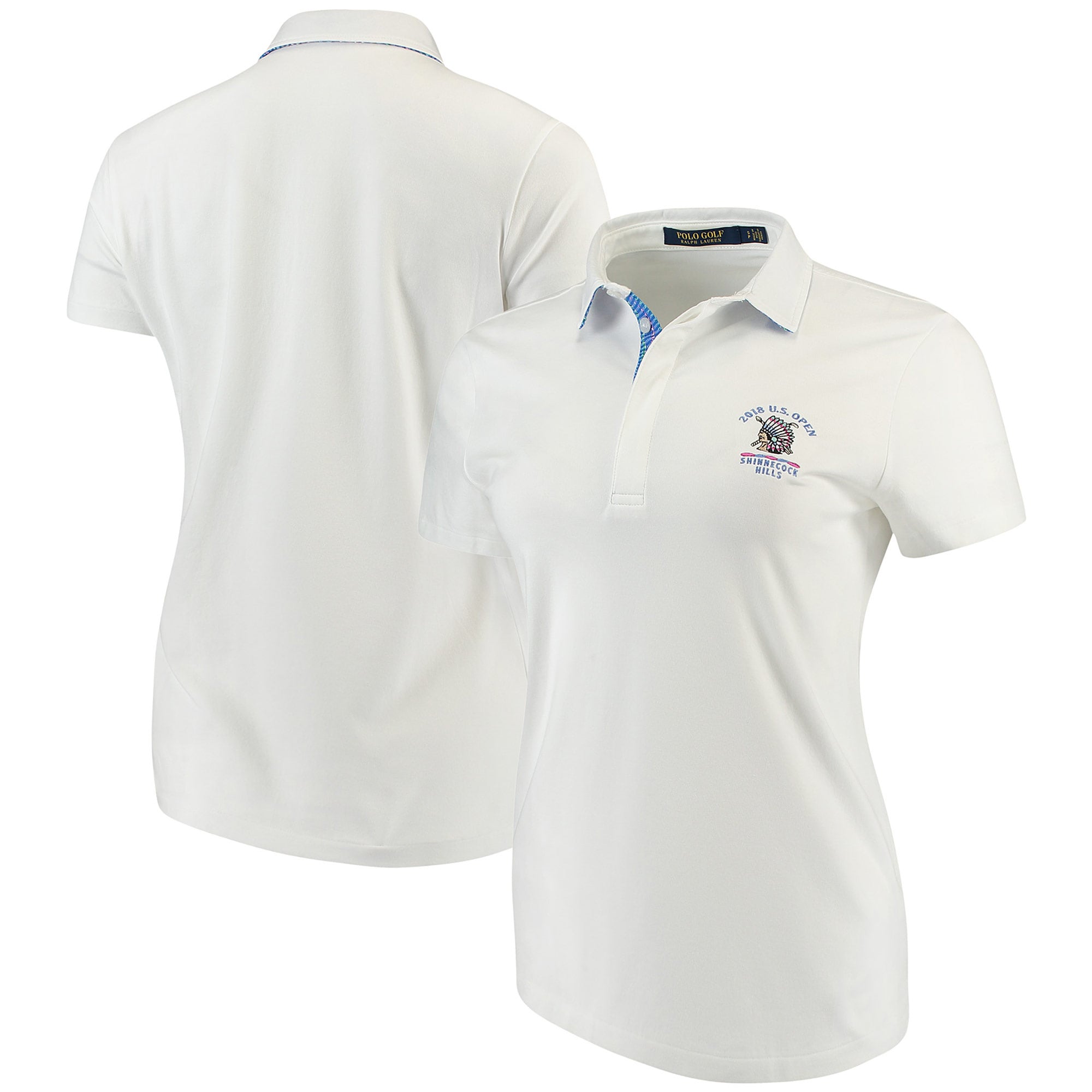 Women's 2018 U.S. Open Polo Ralph Lauren White Vintage Stretch