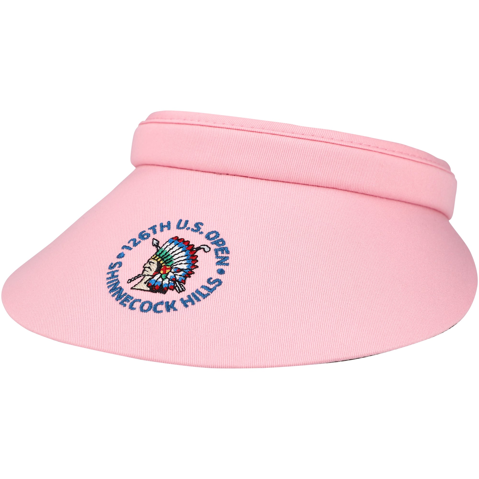 2013 ⛳️⛳️ Women’s Pink and White U.S. Open Visor TOP HEADWEAR Sports Visor- Hot Pink at Amazon Women main image 3