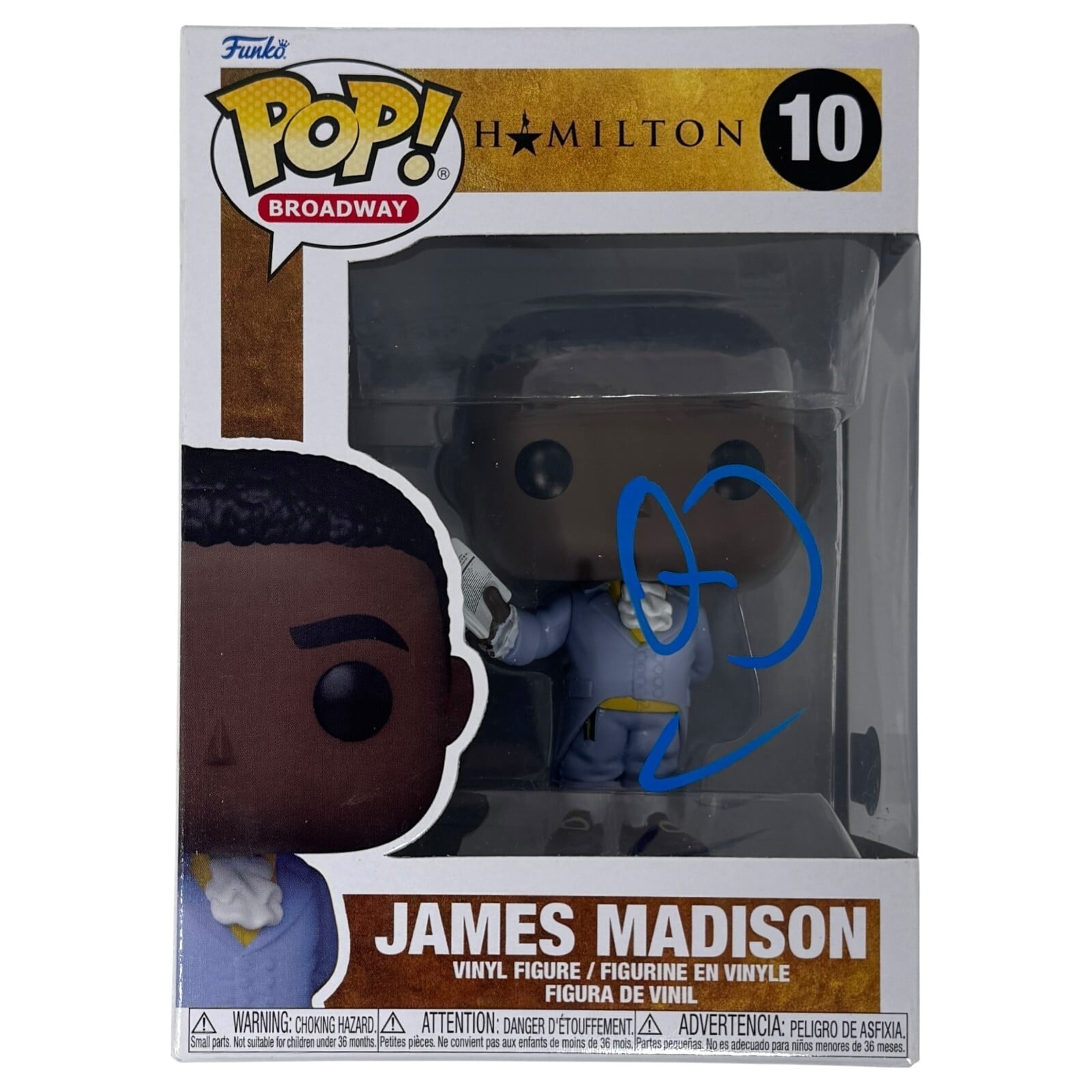 Okieriete Onaodowan HAMILTON Signed Autograph James Madison Funko 