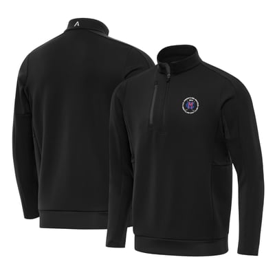 Men's 2026 U.S. Women's Mid-Amateur Antigua Black Generation Quarter-Zip Pullover