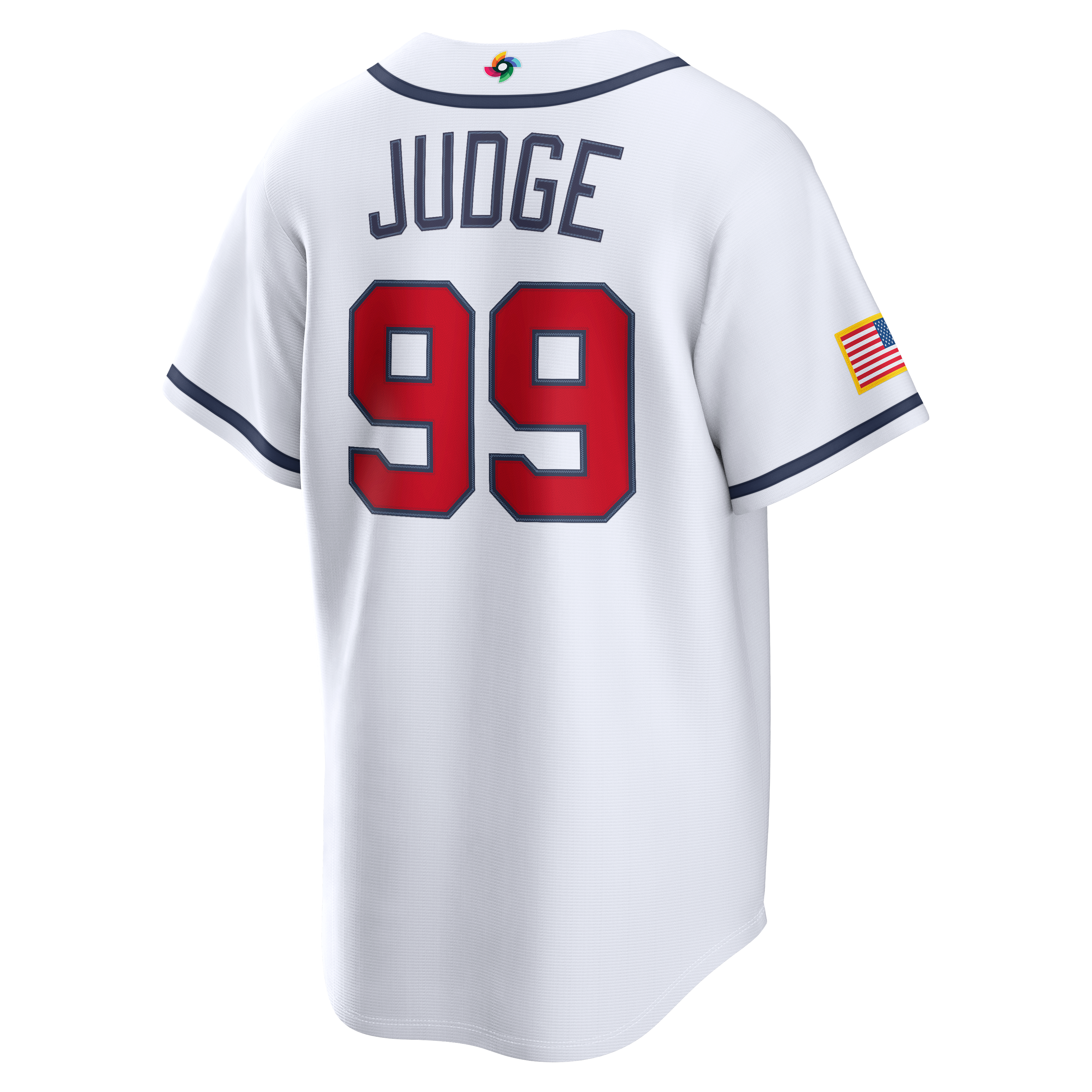 Men's Nike Aaron Judge White USA Baseball 2026 World Classic Home Stadium Jersey