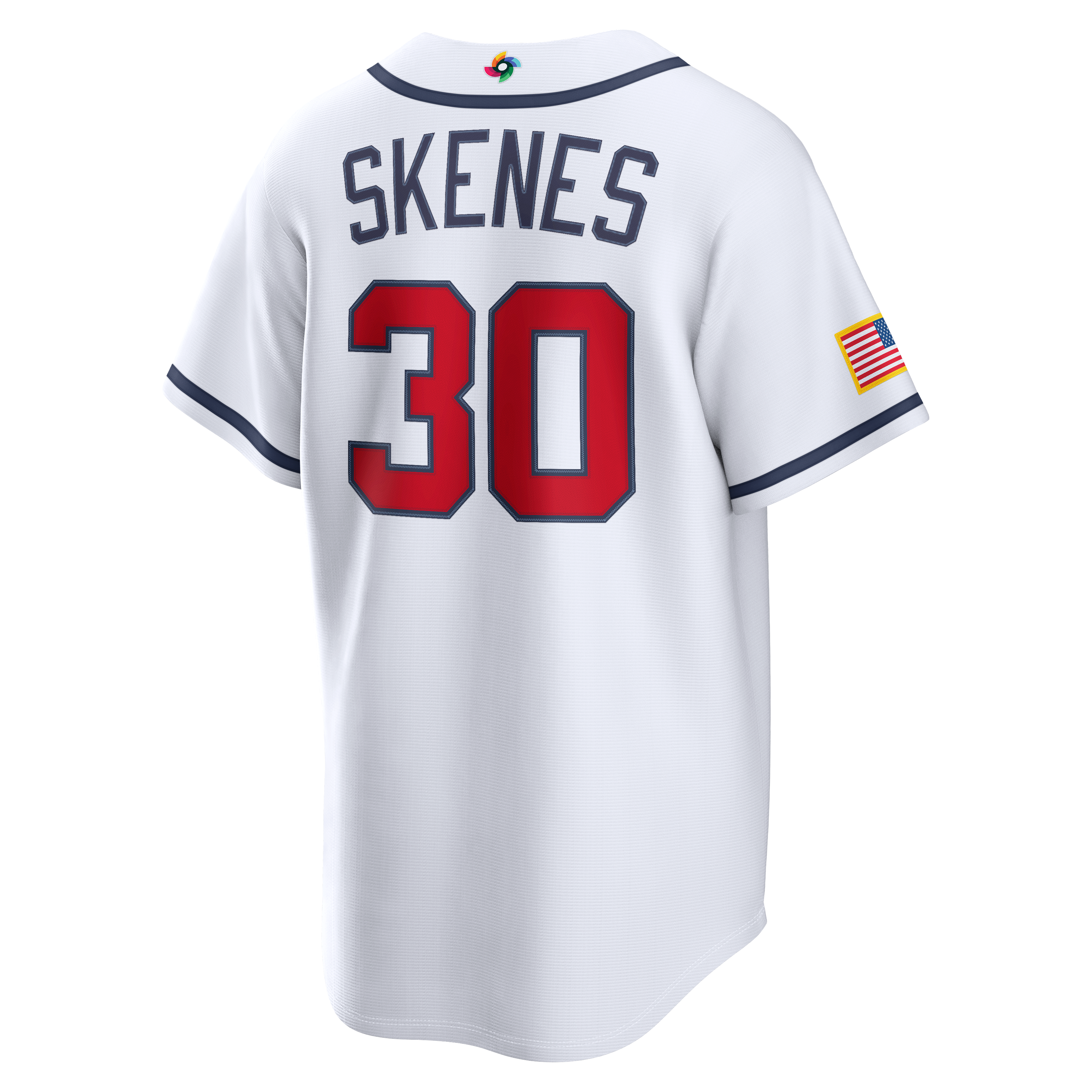 Men's Nike Paul Skenes White USA Baseball 2026 World Classic Home Stadium Jersey