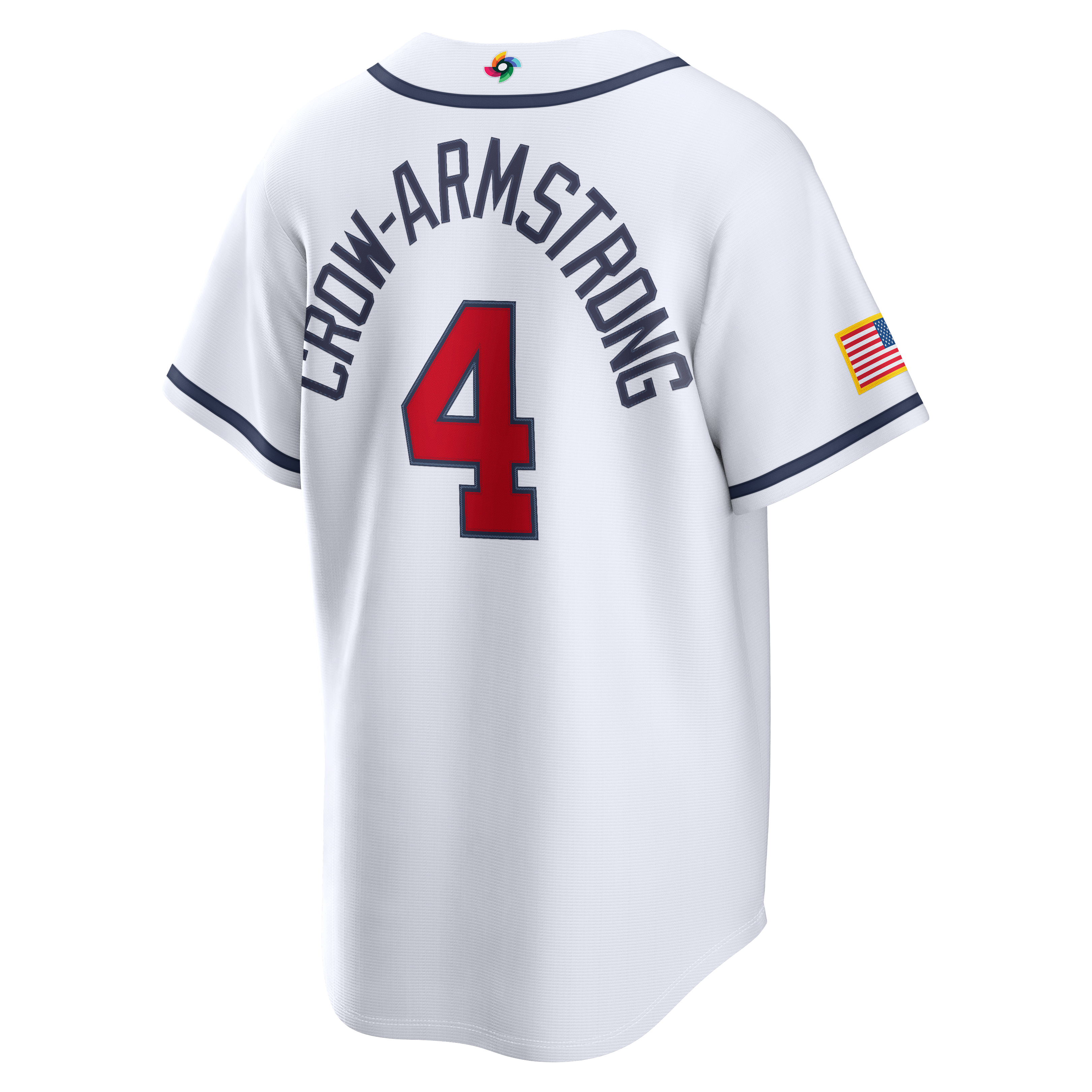 Men's Nike Pete Crow-Armstrong White USA Baseball 2026 World Classic Home Stadium Jersey
