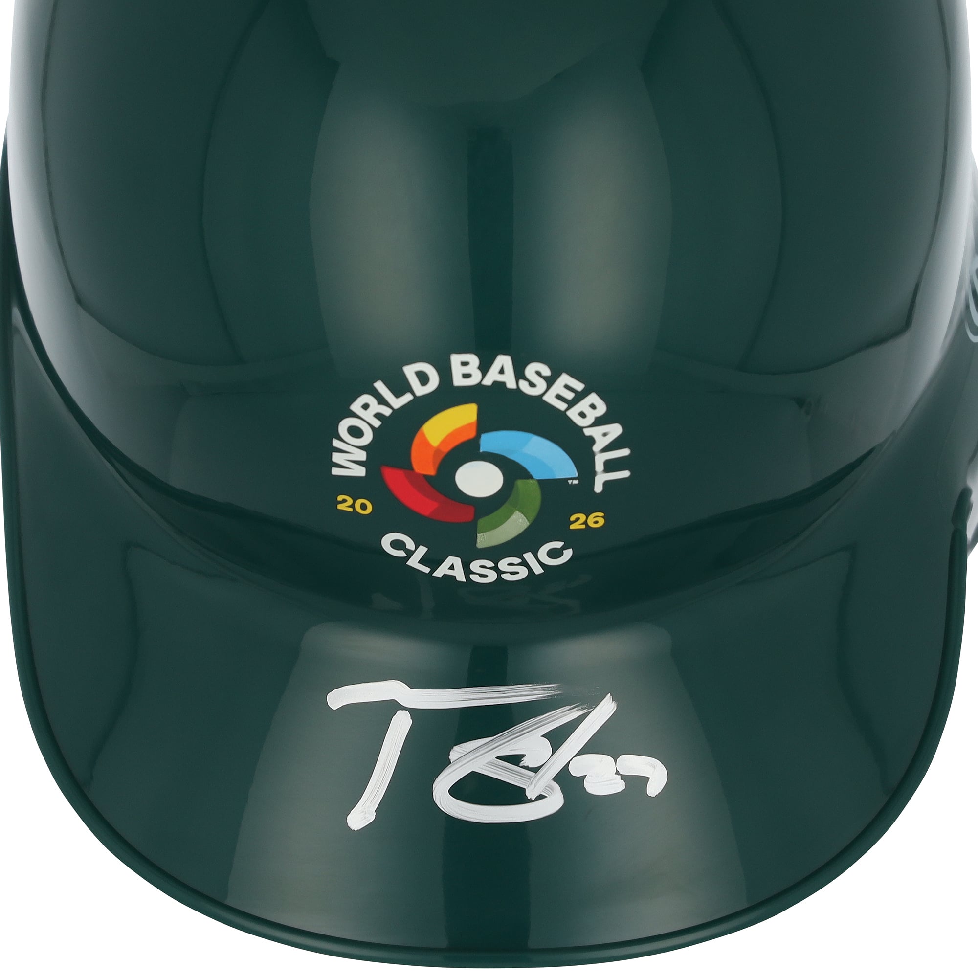 Tarik Skubal USA Baseball Autographed 2026 World Baseball Classic Logo Mini Batting Helmet
