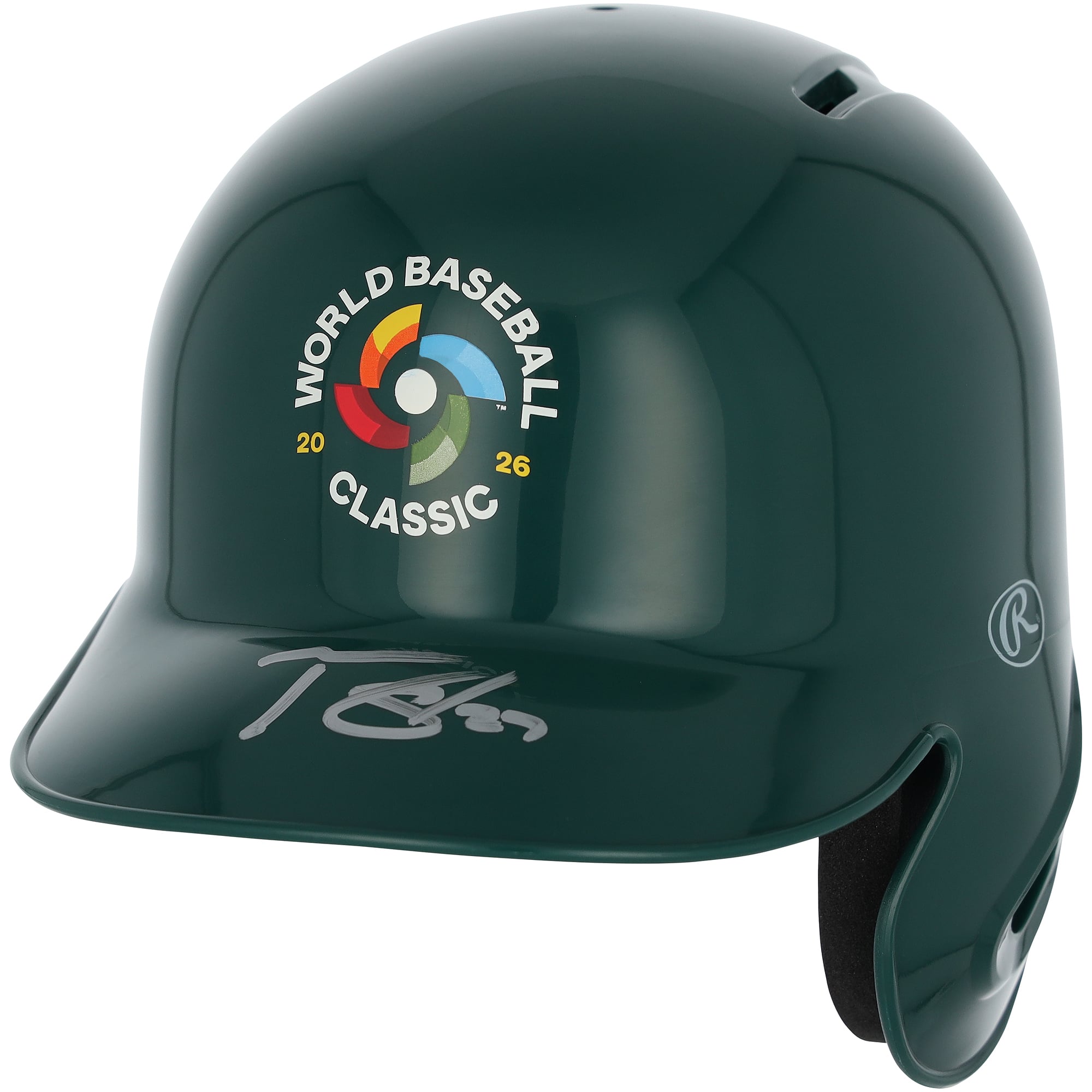Tarik Skubal USA Baseball Autographed 2026 World Baseball Classic Logo Mini Batting Helmet