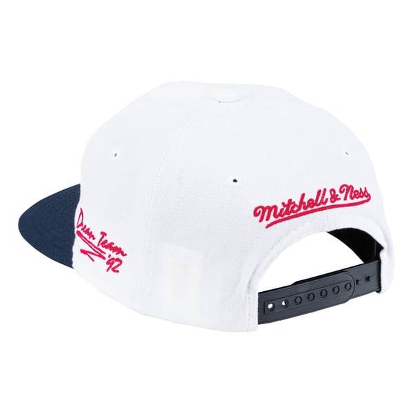 Casquette New Era 59FIFTY - Dream Team USA Basketball 1992 - Taille 8 - Blanche - Officiellement Licenciée
