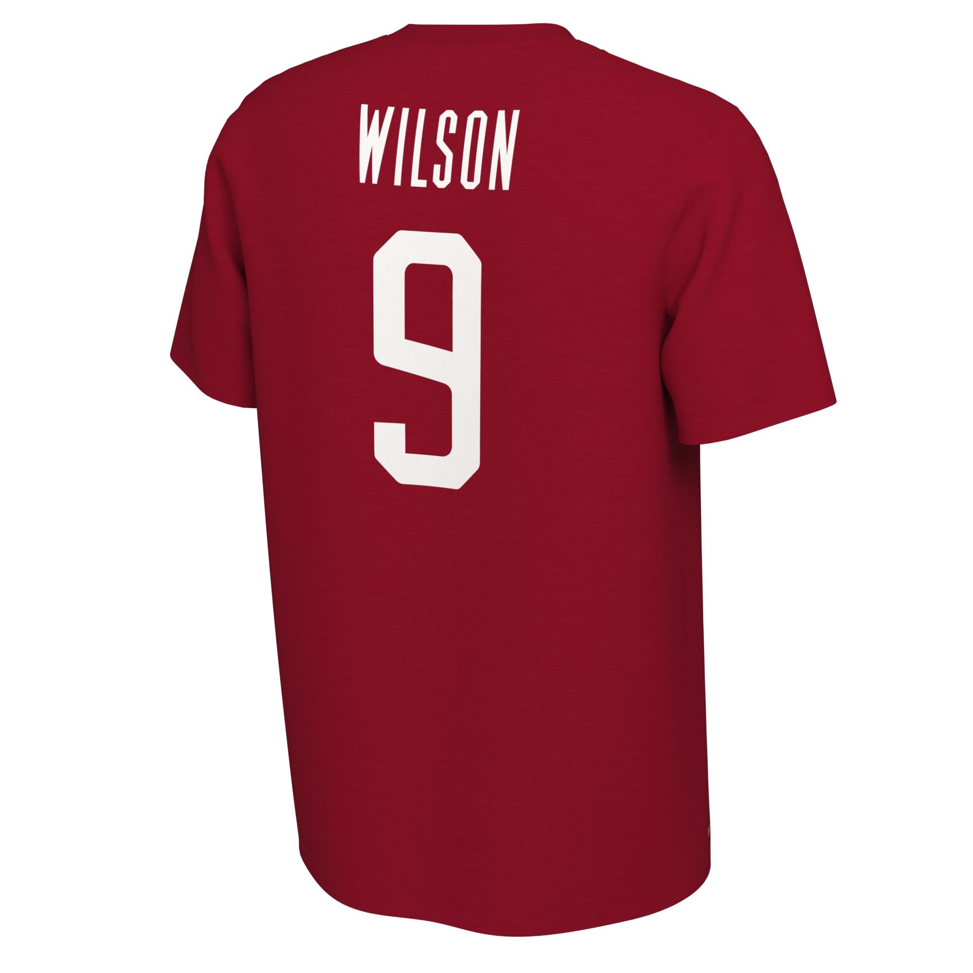 Men's Nike A'ja Wilson Red Women's USA Basketball Name & Number T