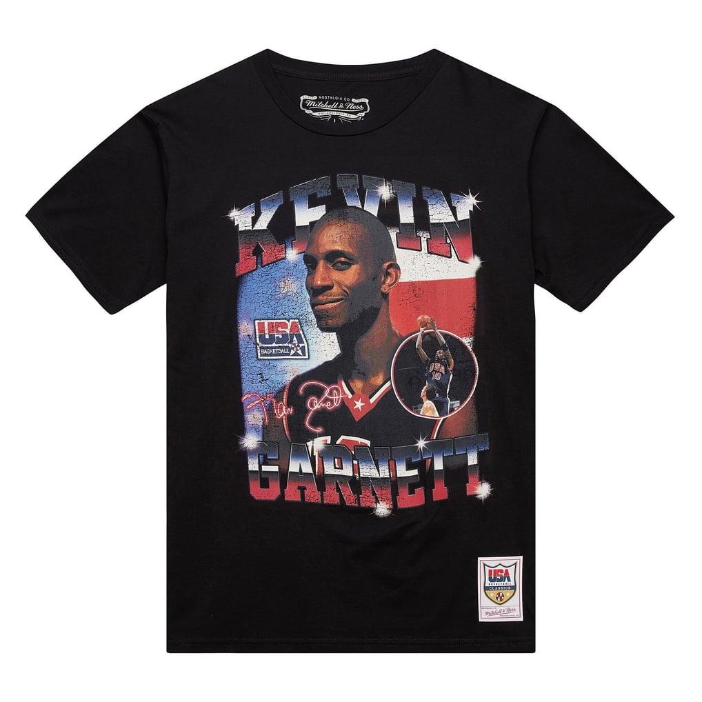 ミッチェルアンドネス ケビン・ガーネット Tシャツ ブラック NBA 