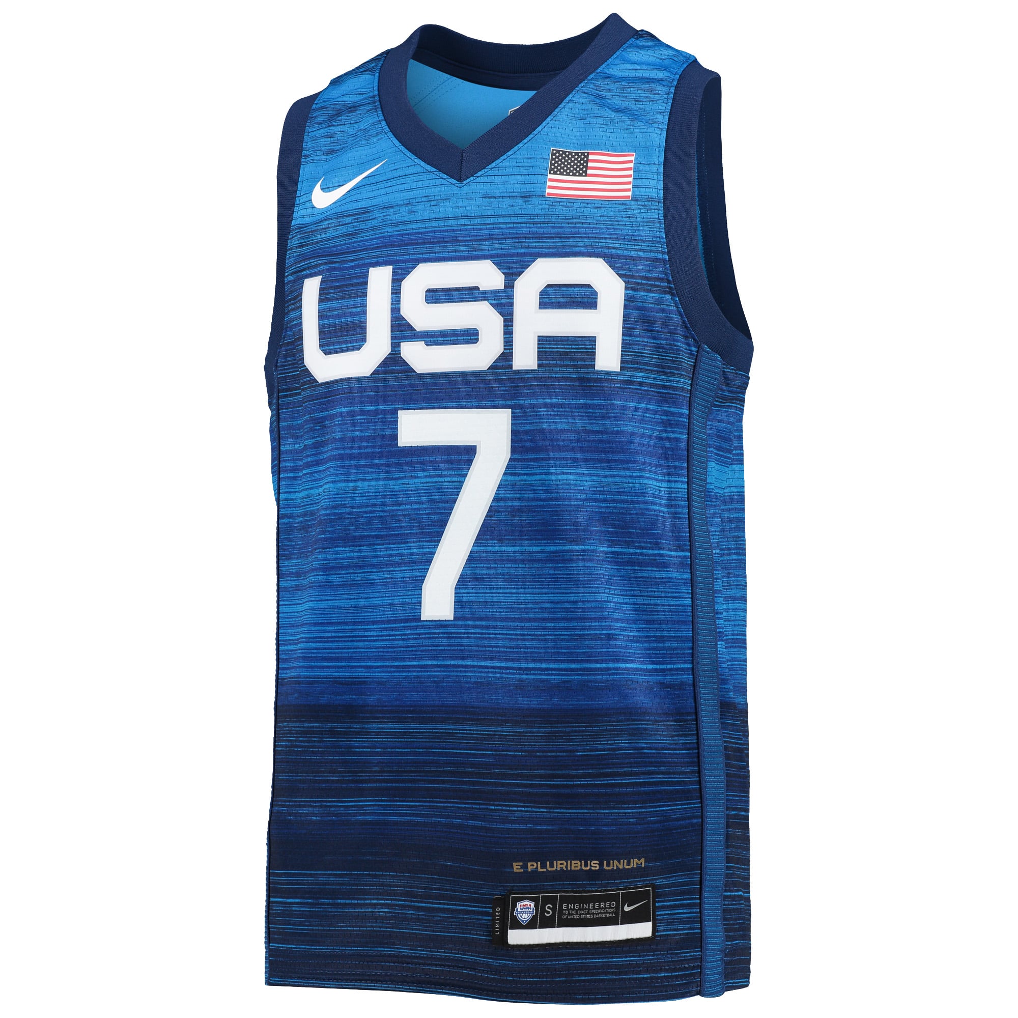 Youth Nike Kevin Durant Navy USA Basketball Replica Player Jersey