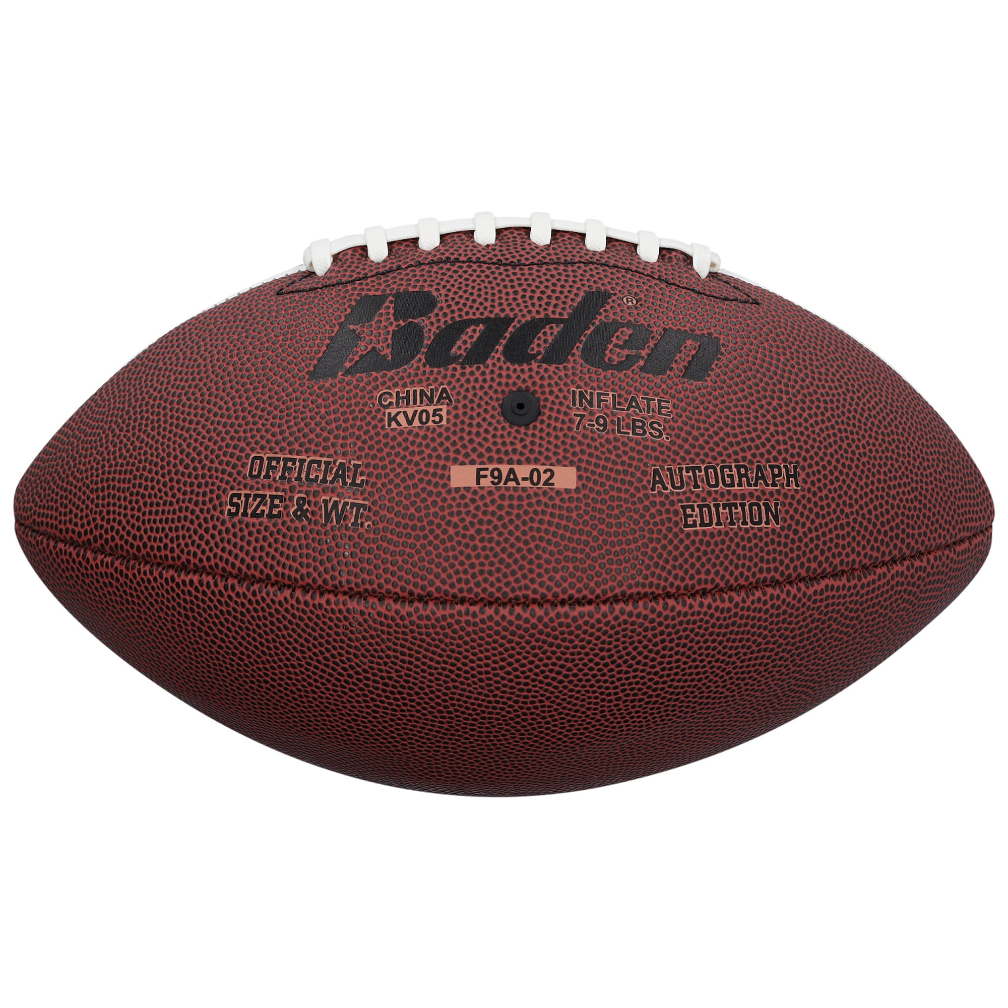 Ballon de football américain Baden à panneau blanc autographié par Carson Palmer et Caleb Williams (USC Trojans) avec de multiples inscriptions