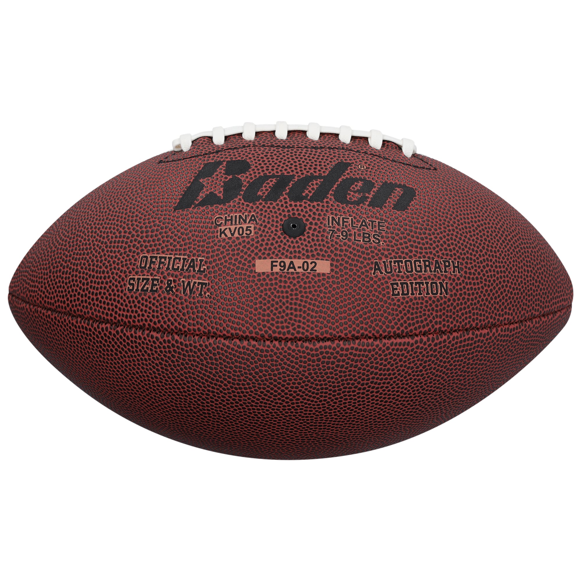 Ballon de football américain Baden à panneau blanc autographié par Carson Palmer et Caleb Williams (USC Trojans)