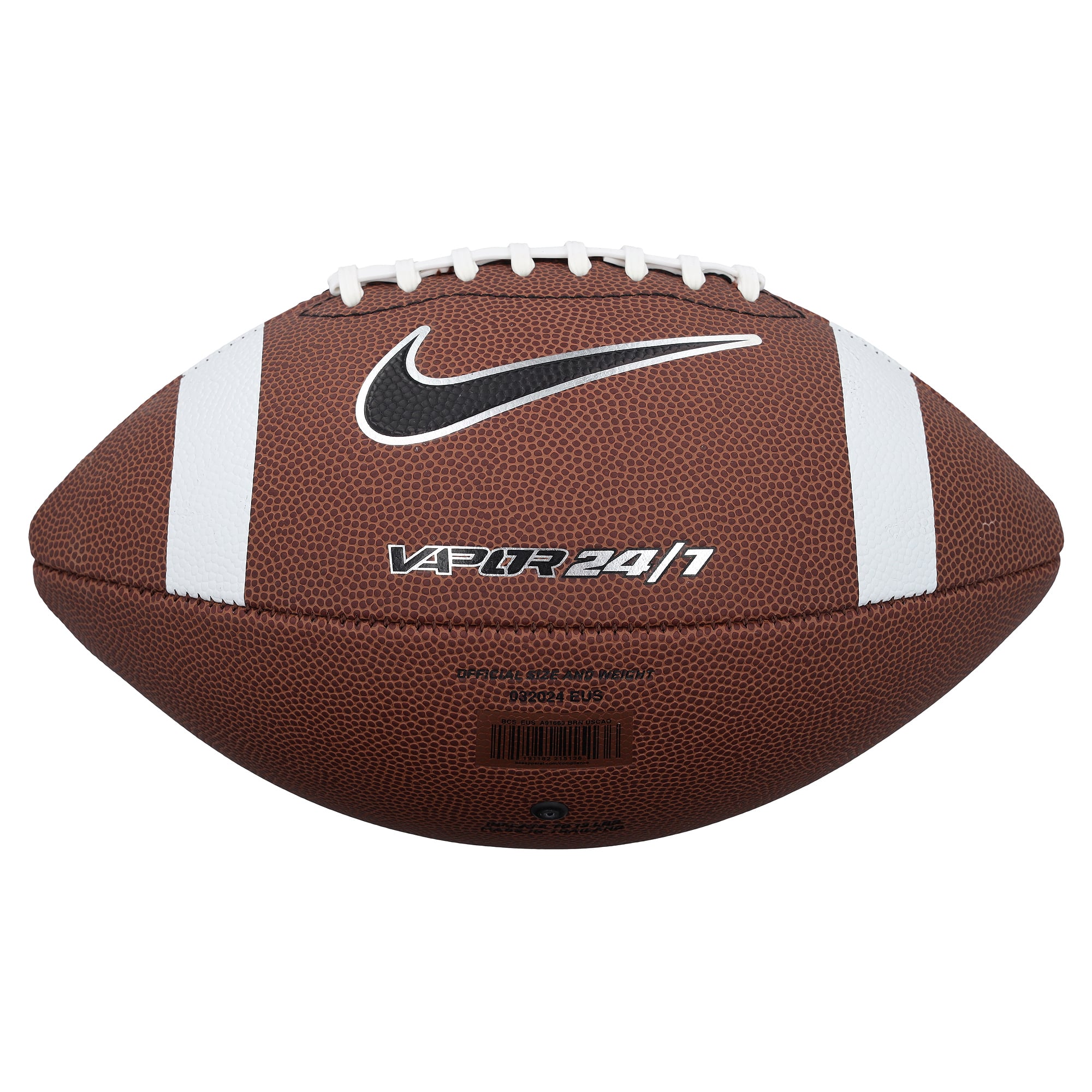 Ballon de football américain réplique Nike autographié par Carson Palmer (USC Trojans) avec inscription « Heisman 02 »