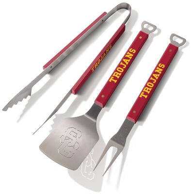 USC Trojans Fanpoint Spirit Series 3-Piece BBQ Set