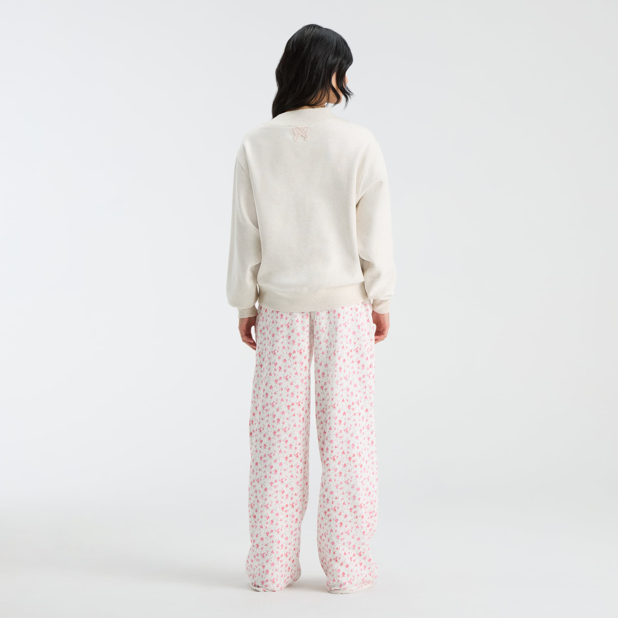 LoveShackFancy Women's White USC Trojans Ilyra Sweatpants