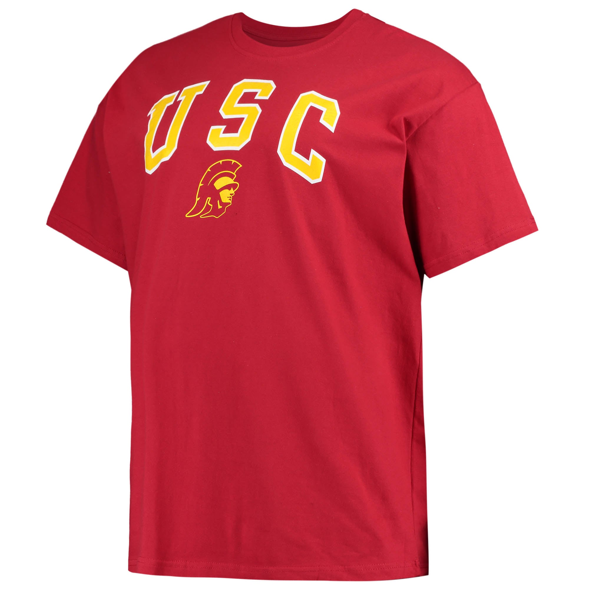 Men's Champion Cardinal USC Trojans Big & Tall Arch Over Wordmark T-Shirt