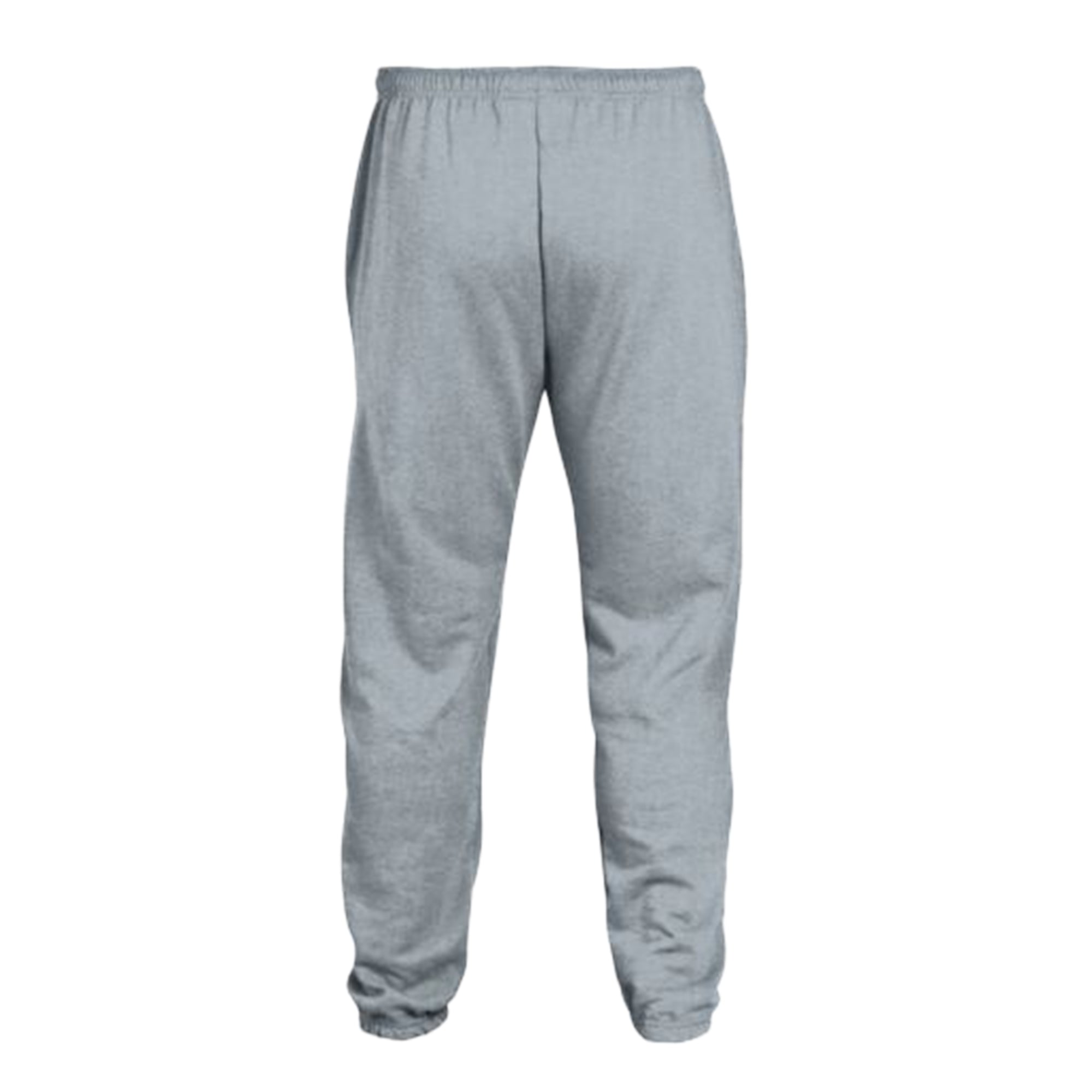 Men's Champion Heather Gray USC Trojans Powerblend Banded Fleece Sweatpants