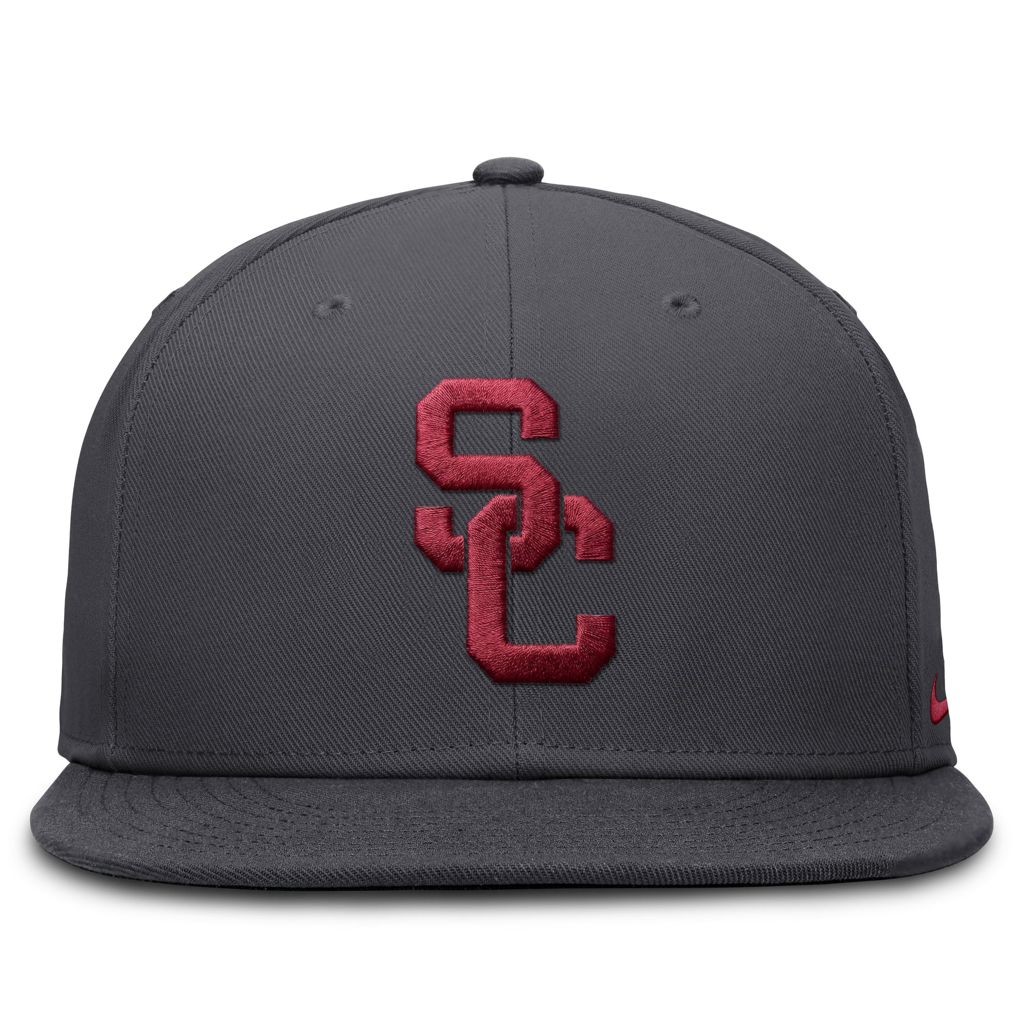 Men's Nike Anthracite USC Trojans Pro Dri-FIT Fitted Hat