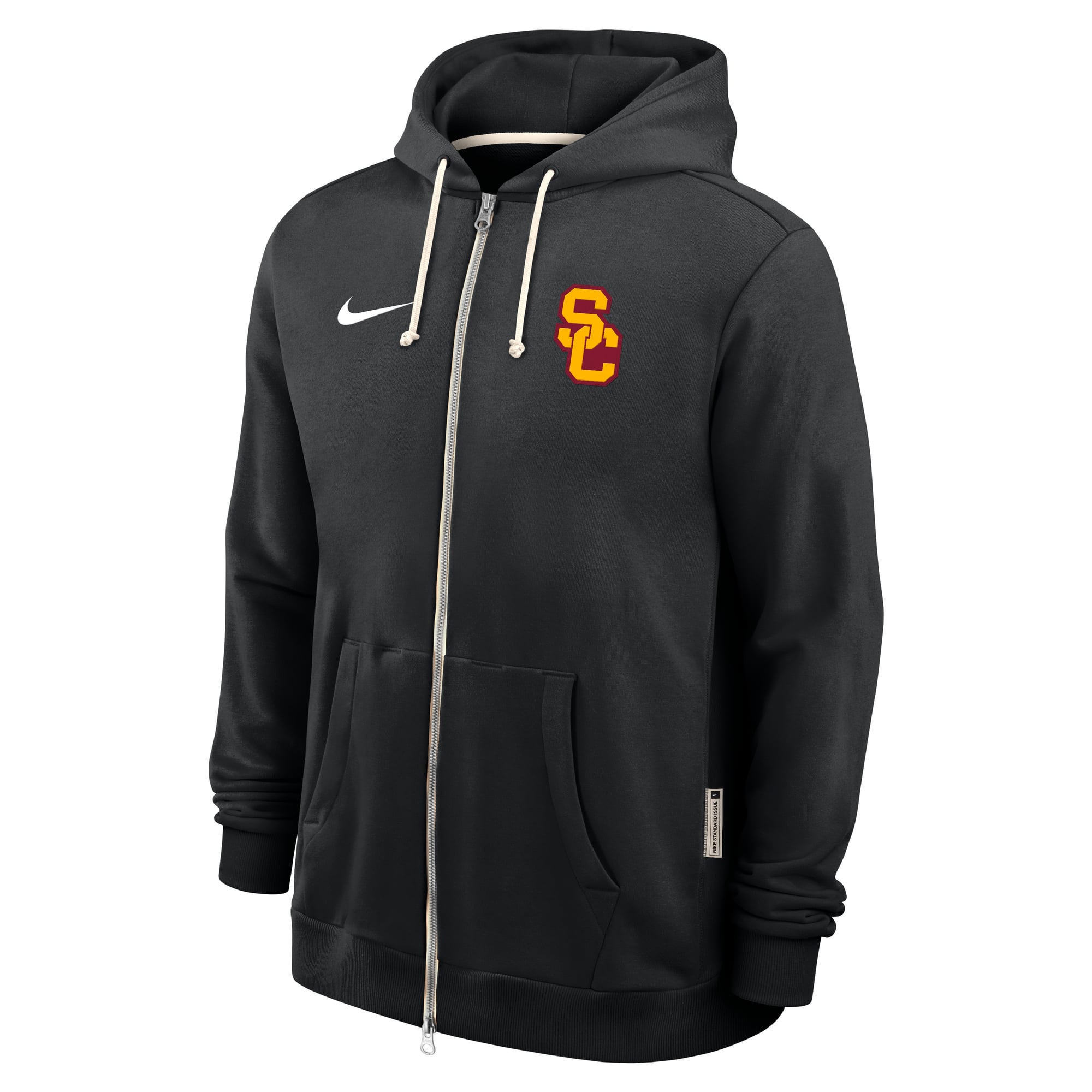 Men's Nike Cardinal USC Trojans 2025 Sideline Standard Issue Dri-FIT Full-Zip Hoodie
