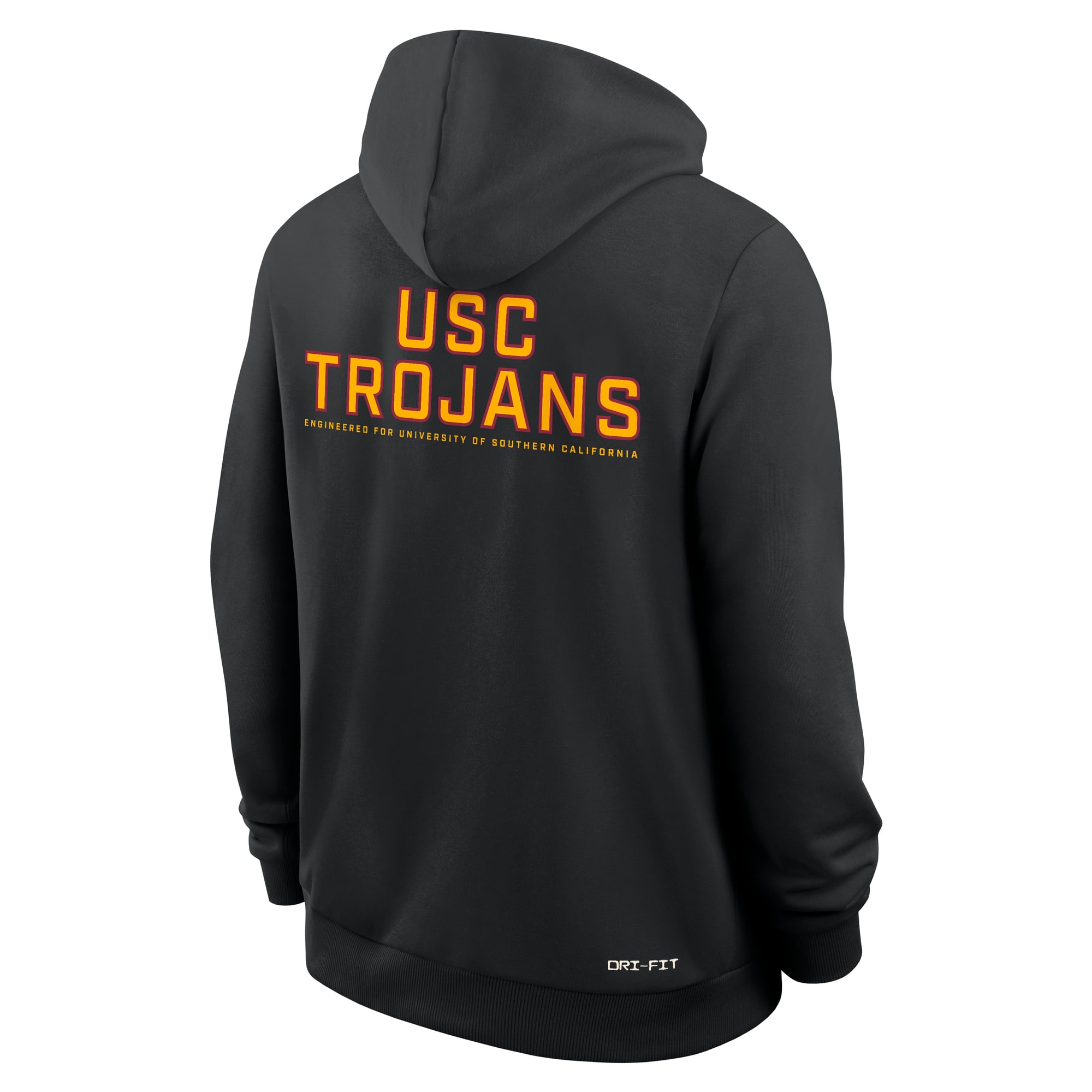 Men's Nike Cardinal USC Trojans 2025 Sideline Standard Issue Dri-FIT Full-Zip Hoodie
