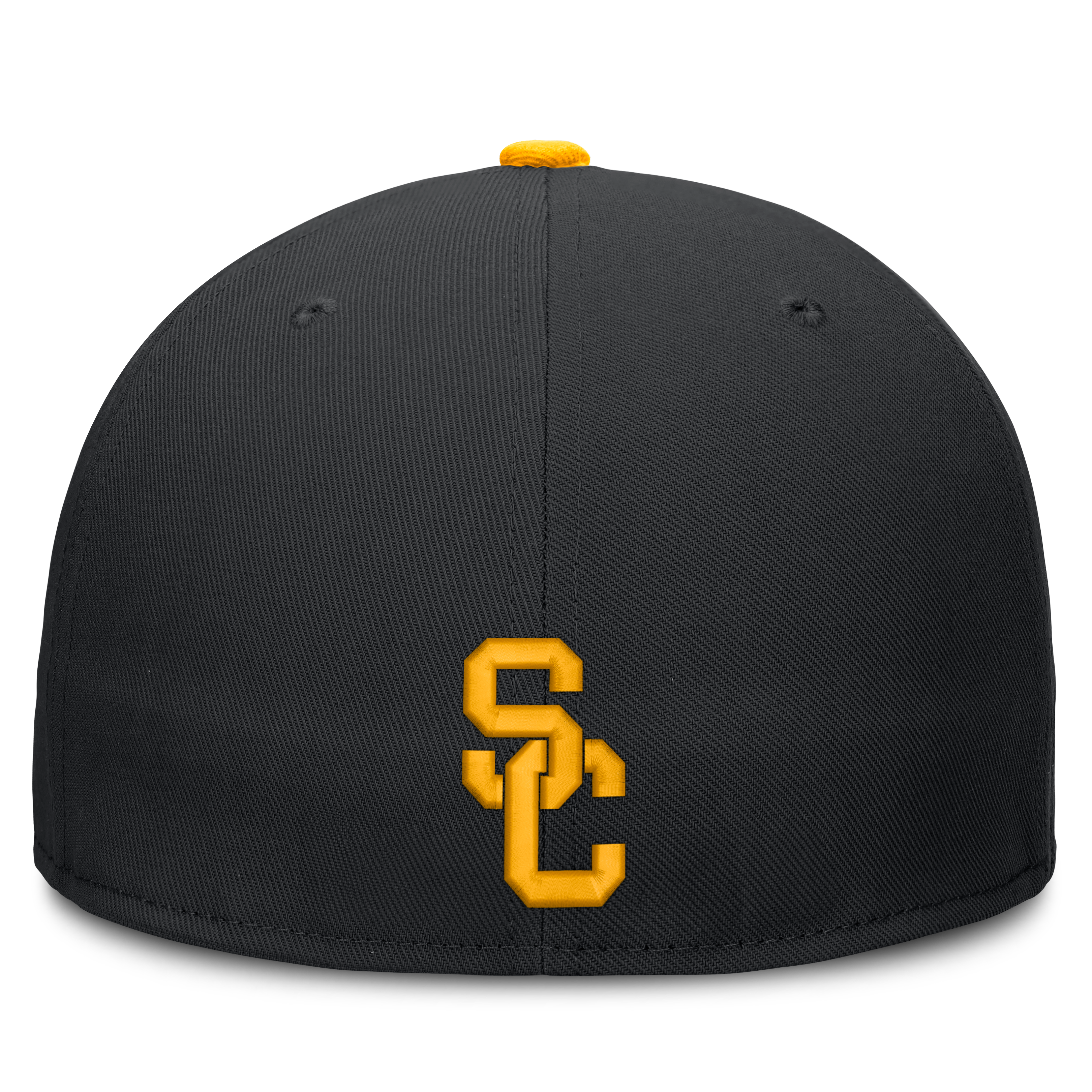 Casquette ajustée Nike USC Trojans Dri-FIT Primetime Script noire pour homme