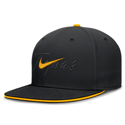 USC Trojans Nike Dri-FIT Primetime Script Fitted Hat - Black
