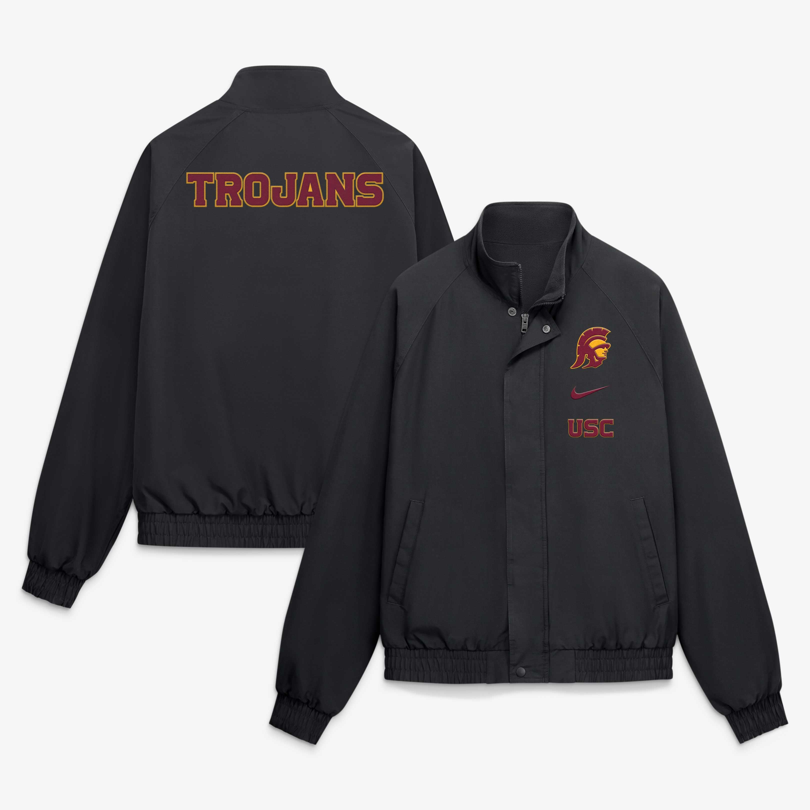 Veste en sergé Nike USC Trojans Primetime Club pour homme, noire