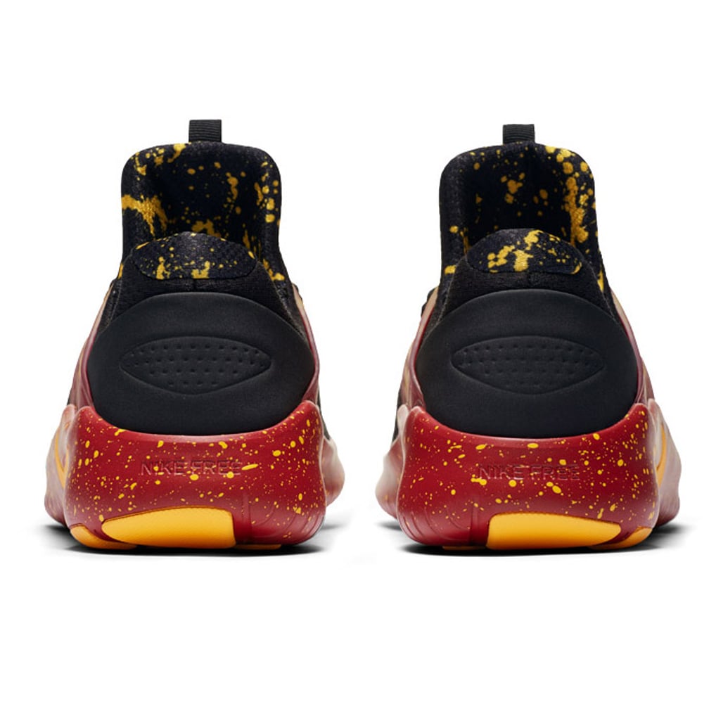 Nike USC Free run Black Red Yellow Speckled Training Shoe size 11.5 Men main image 2