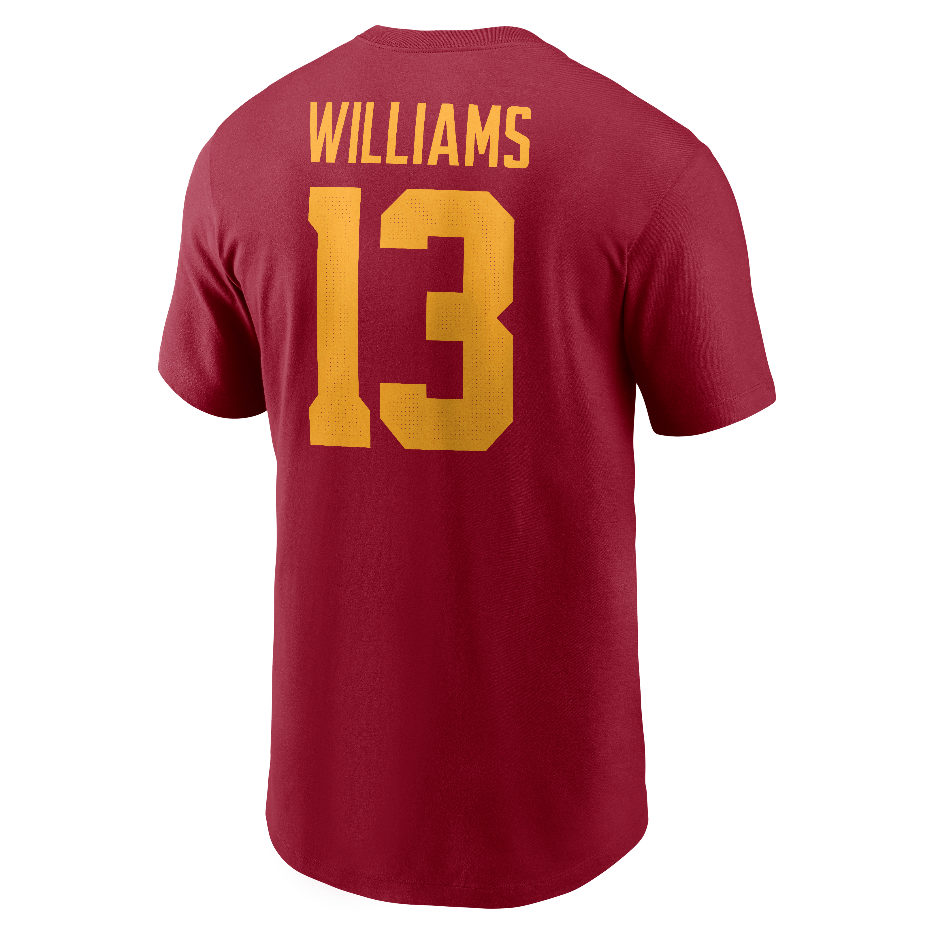 T-shirt Nike pour homme Caleb Williams Cardinal USC Trojans avec nom et numéro