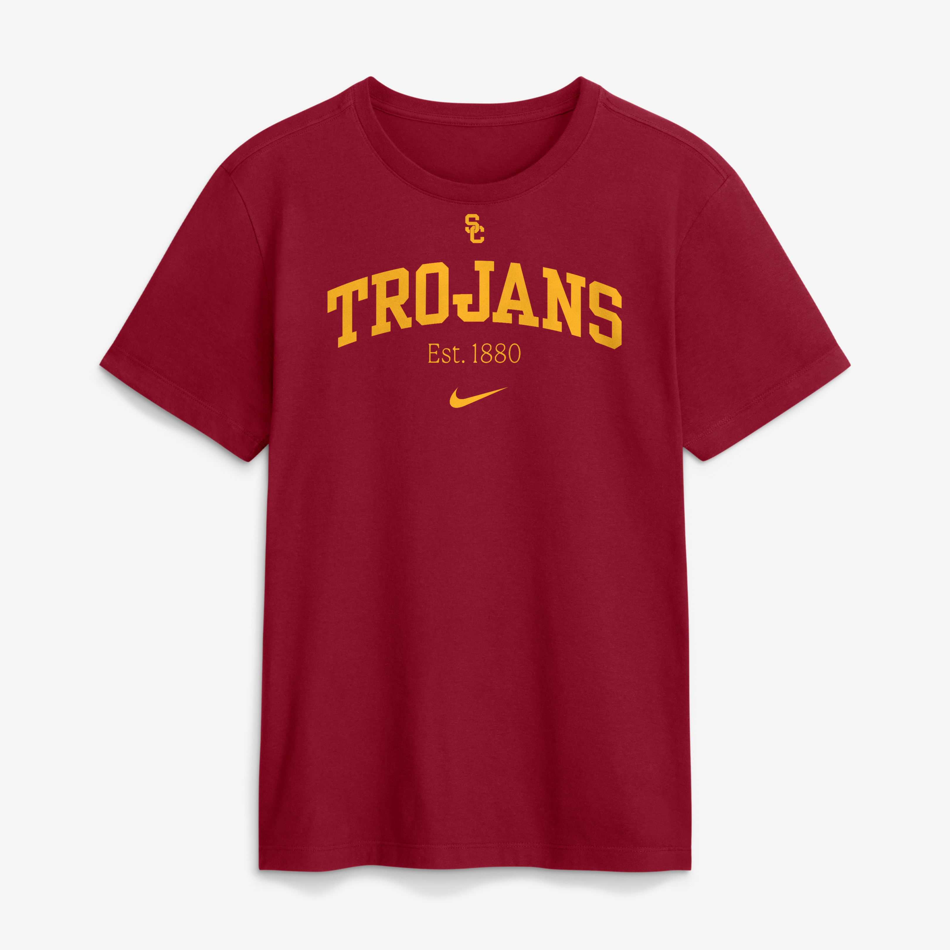 Men's Nike Cardinal USC Trojans Academic Arch T-Shirt