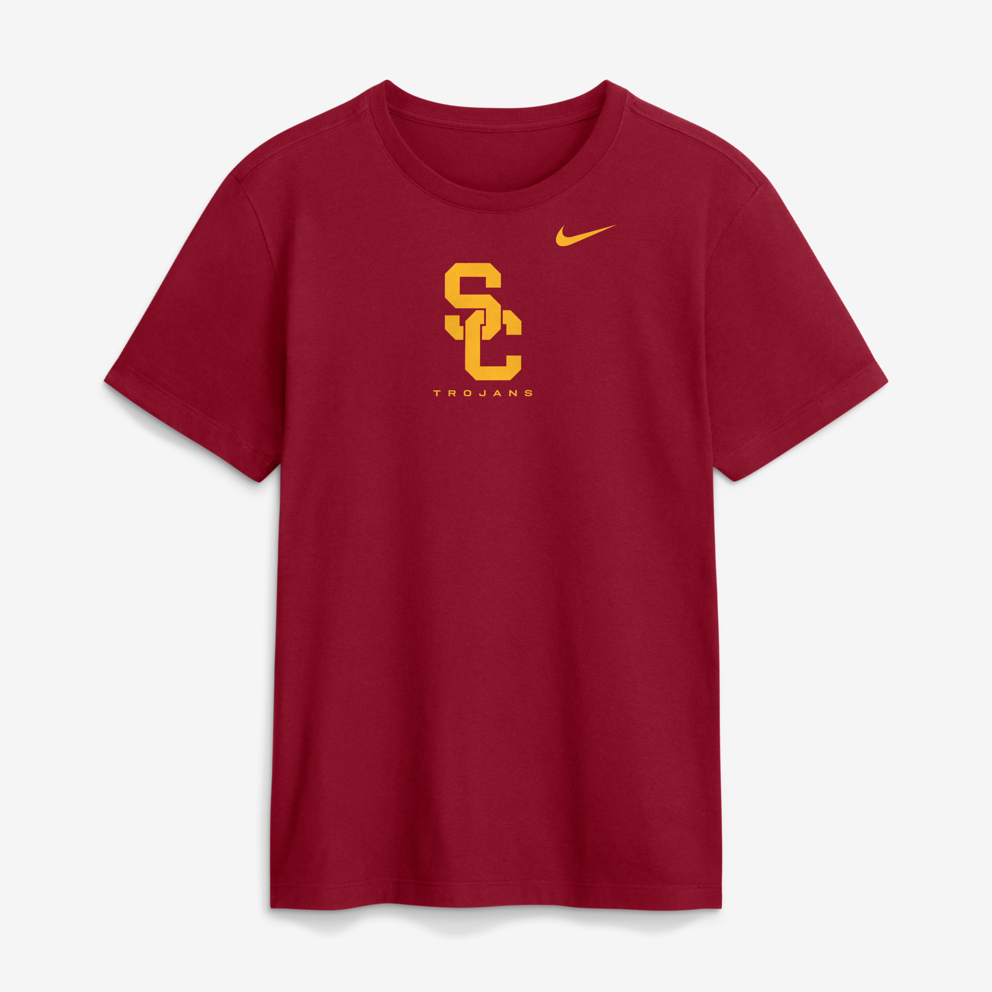 T-shirt Nike Cardinal USC Trojans Courtside Dri-FIT pour homme