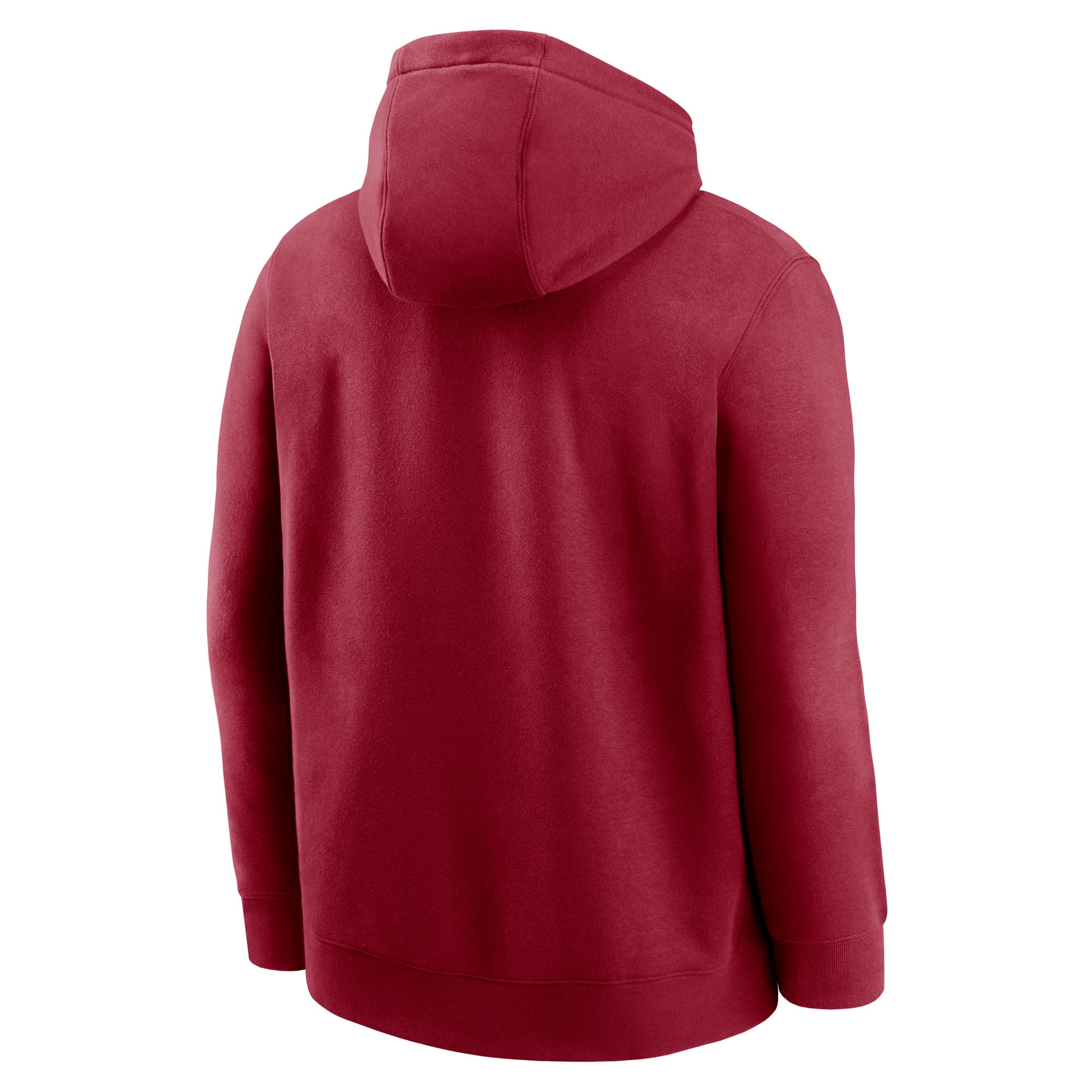 Men's Nike Cardinal USC Trojans Football Stack Club Fleece Pullover Hoodie