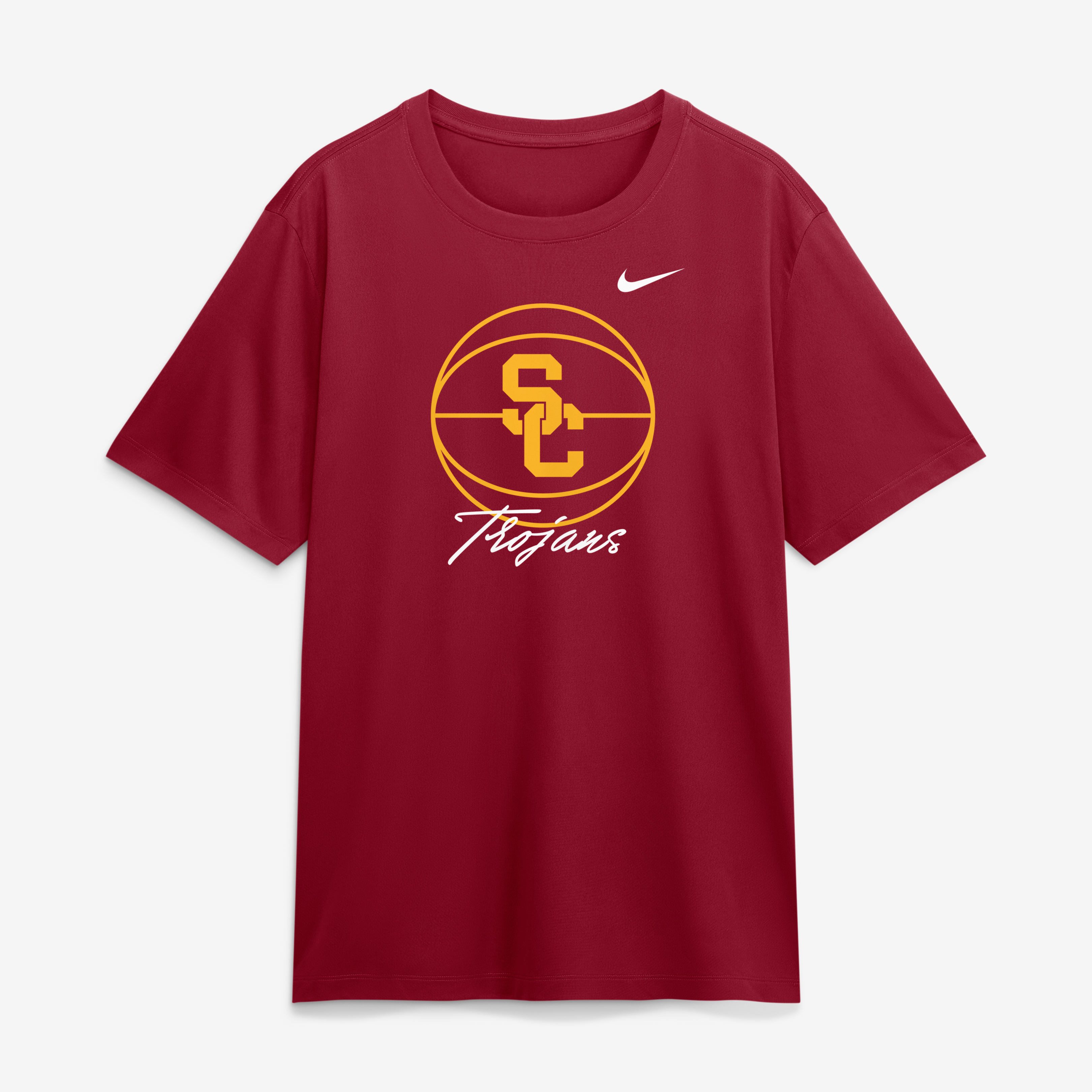 T-shirt Nike Cardinal USC Trojans Primetime Basketball Icon Legend Dri-FIT pour homme