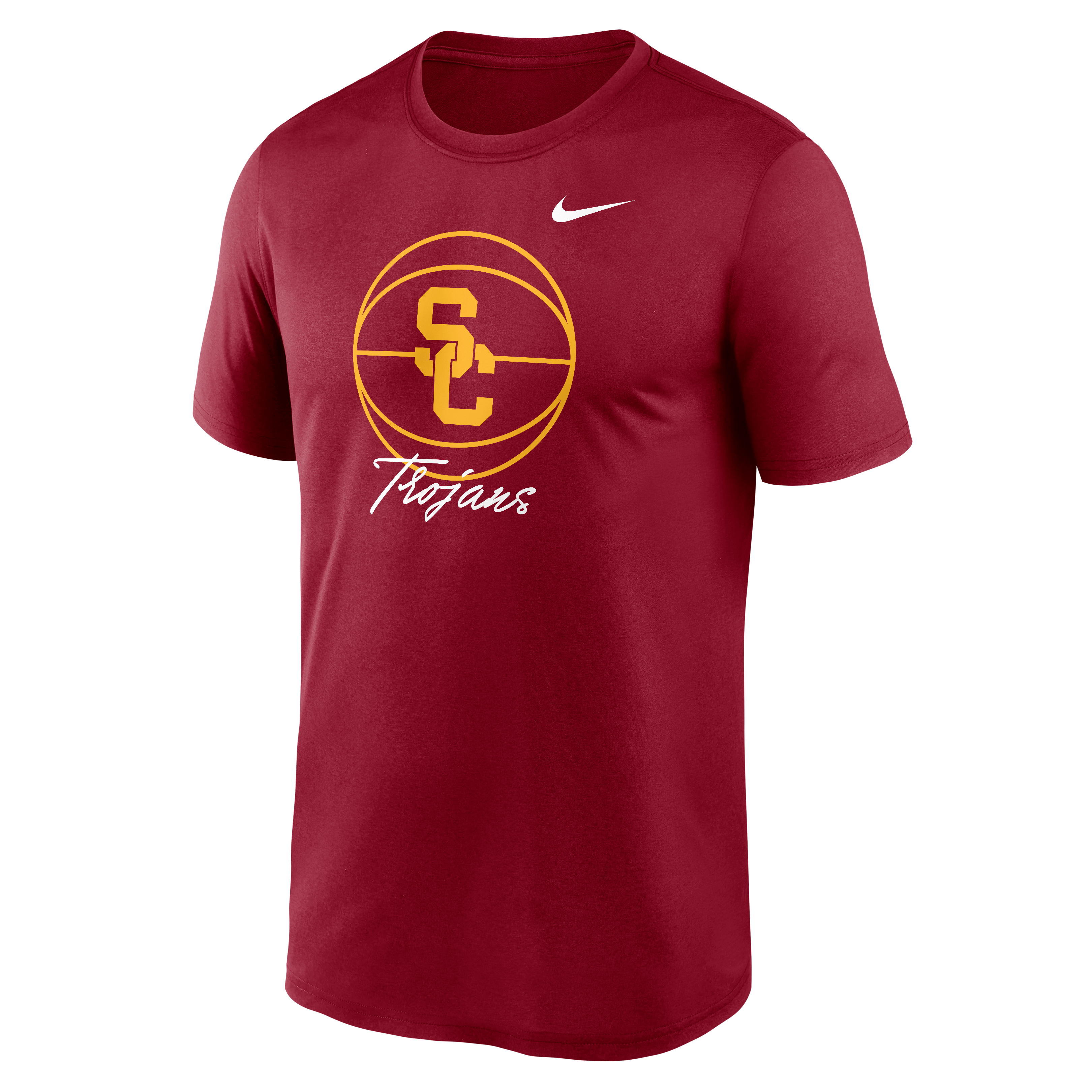 T-shirt Nike Cardinal USC Trojans Primetime Basketball Icon Legend Dri-FIT pour homme