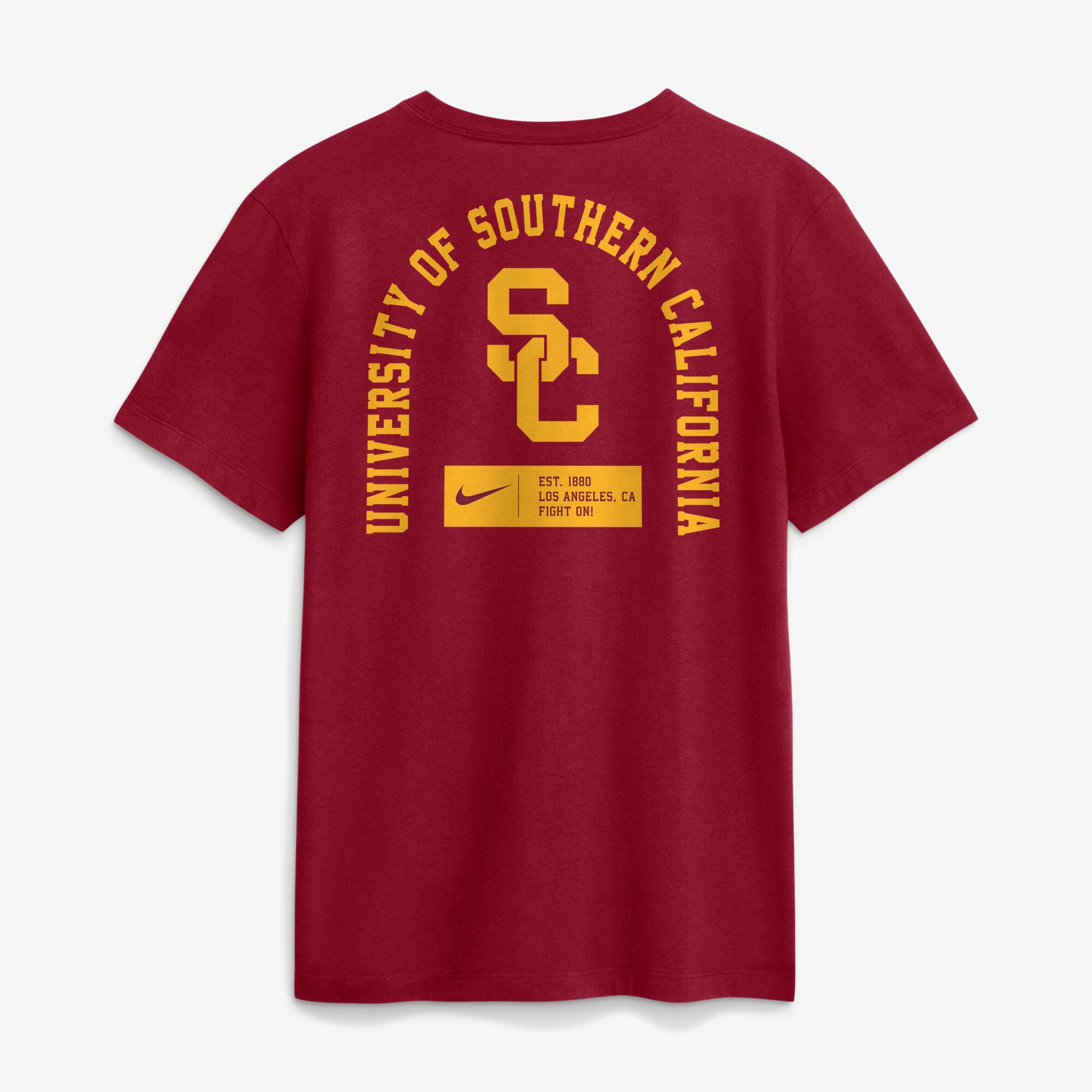 Men's Nike Cardinal USC Trojans Primetime Crew T-Shirt