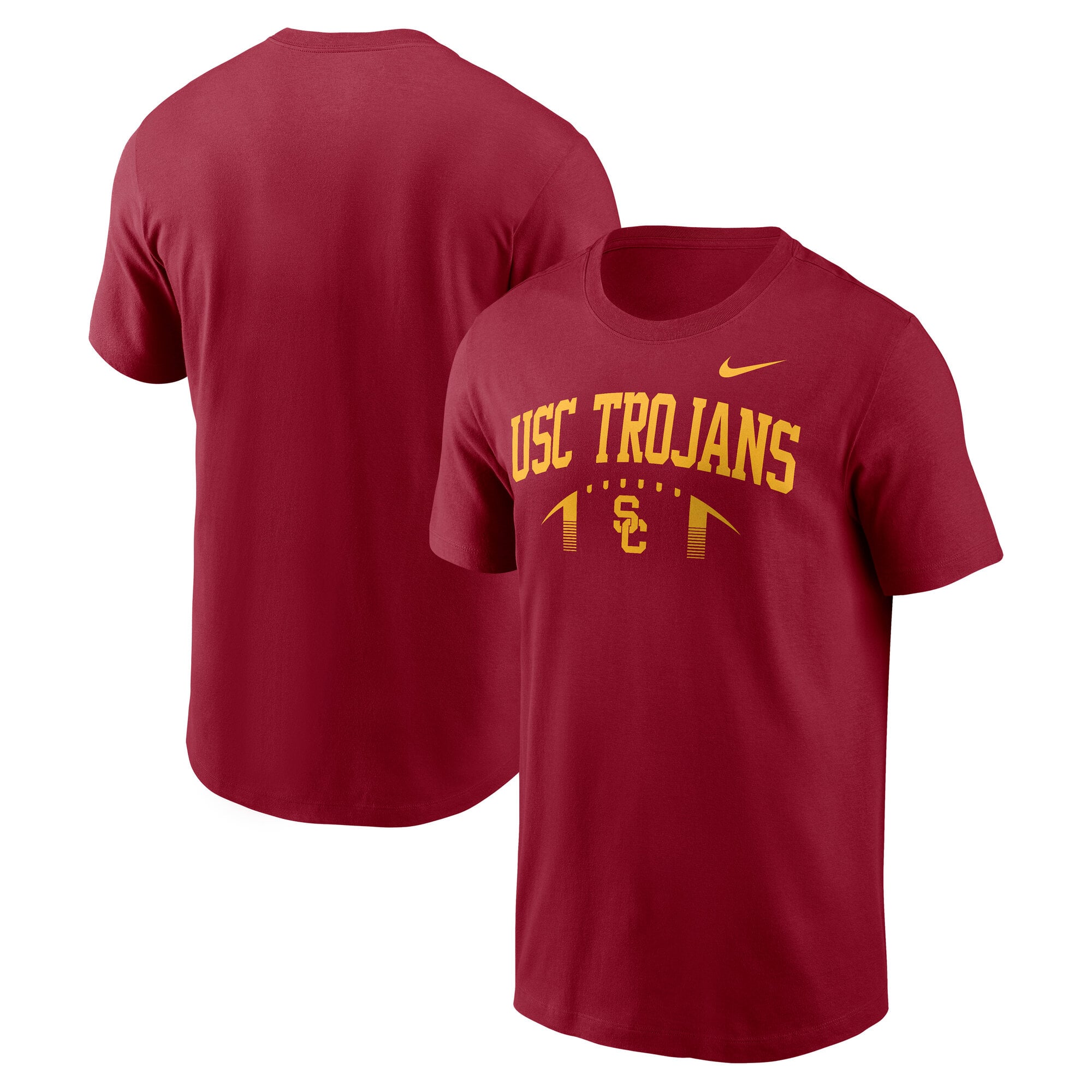 Men's Nike  Cardinal USC Trojans Primetime Football Icon T-Shirt