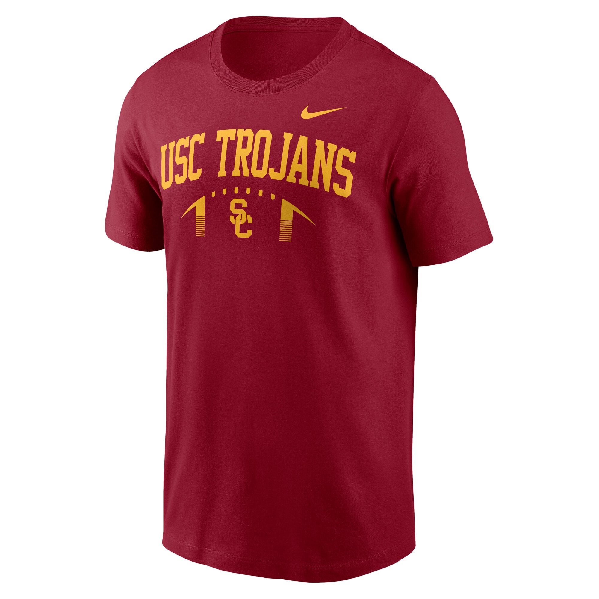 Men's Nike  Cardinal USC Trojans Primetime Football Icon T-Shirt
