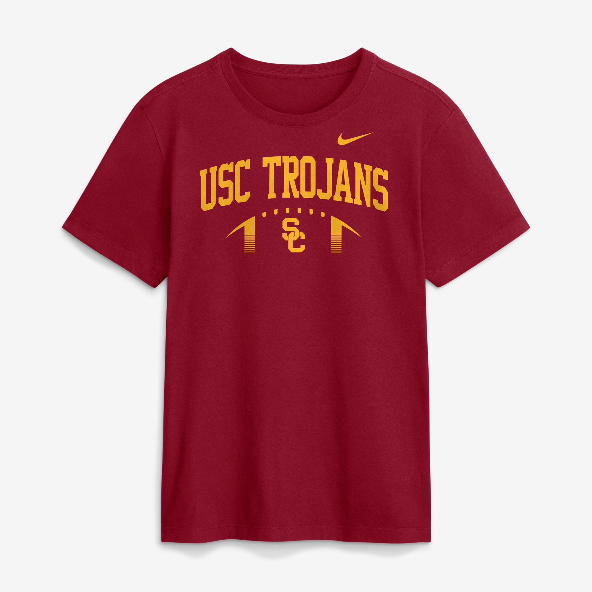 Men's Nike  Cardinal USC Trojans Primetime Football Icon T-Shirt