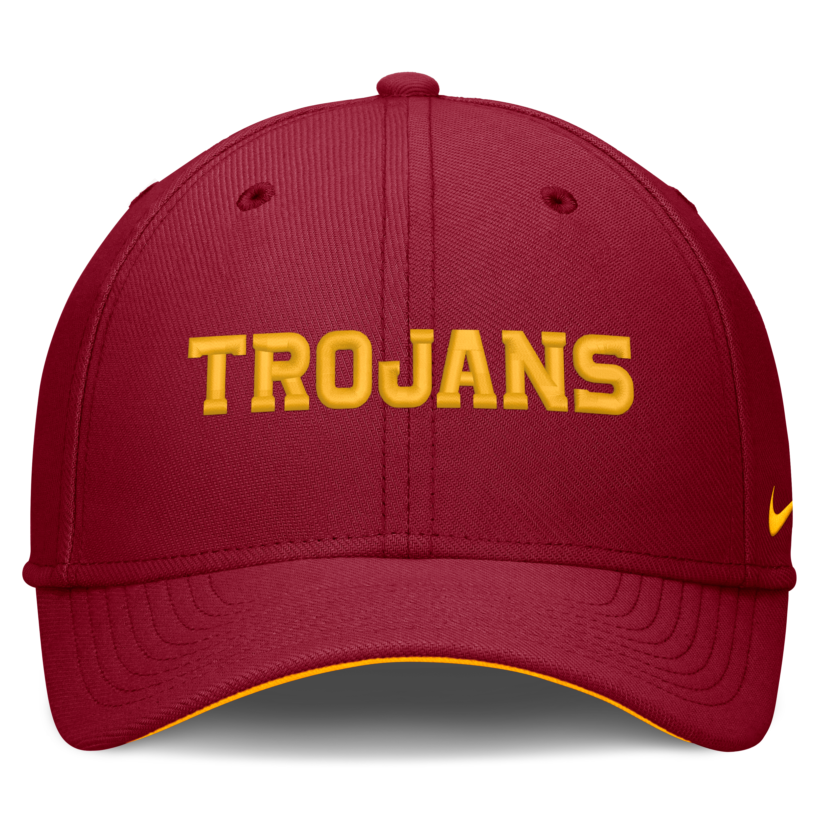 Casquette Nike Cardinal USC Trojans Primetime Team Rise Dri-FIT Flex pour homme