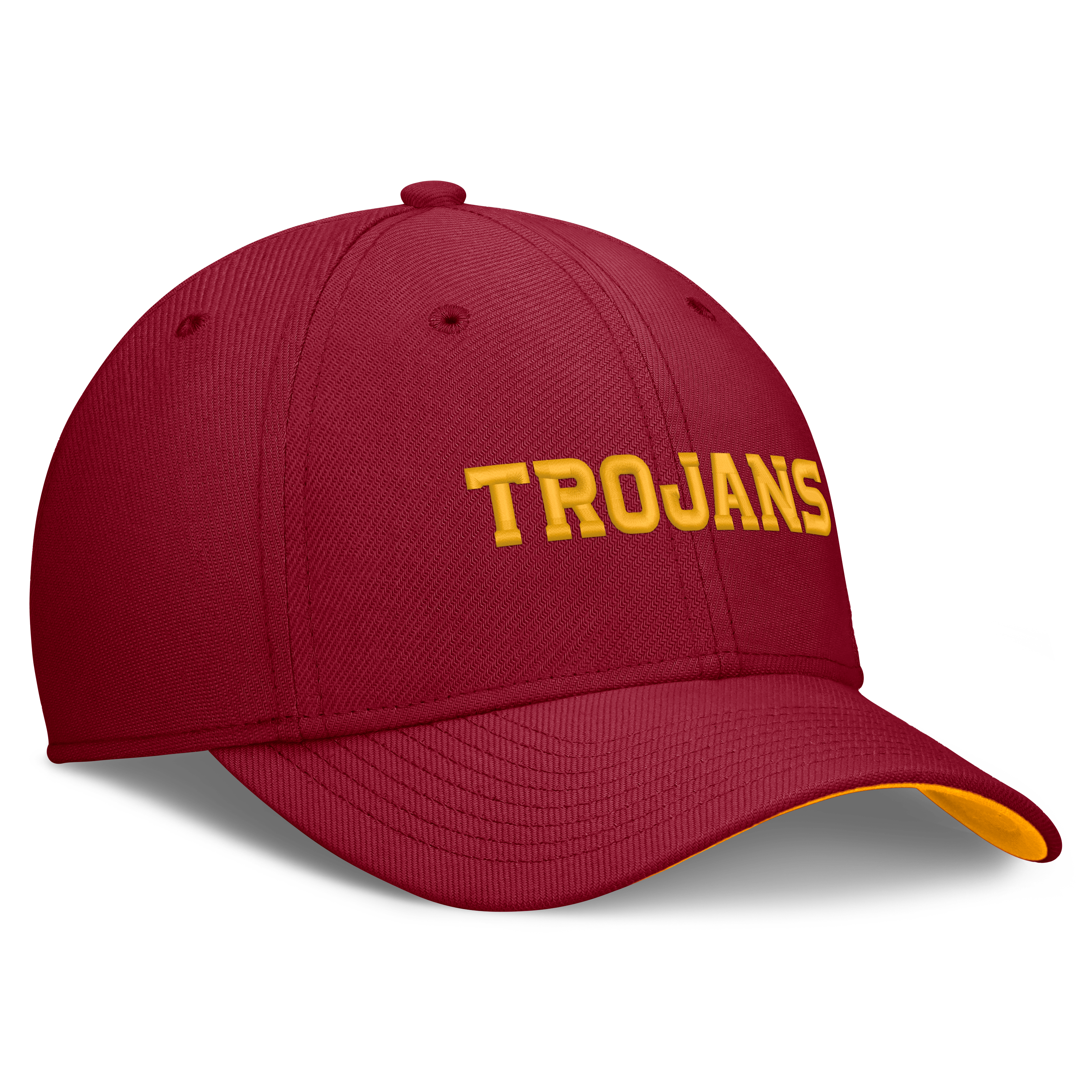 Casquette Nike Cardinal USC Trojans Primetime Team Rise Dri-FIT Flex pour homme