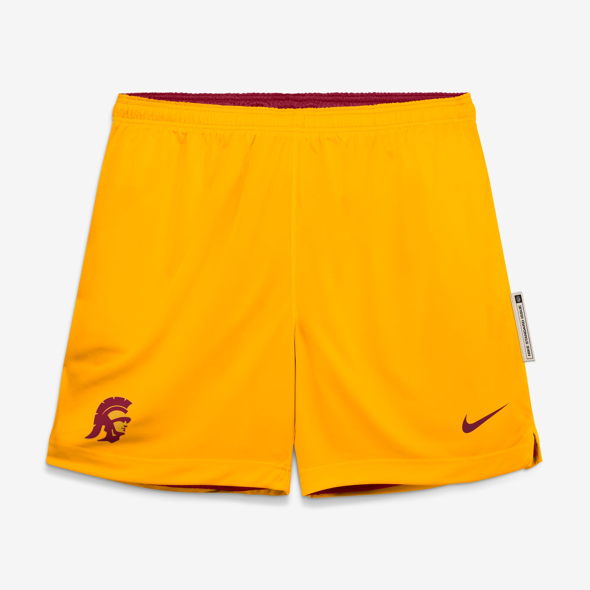 Men's Nike  Cardinal/Gold USC Trojans Courtside Reversible Dri-FIT Shorts