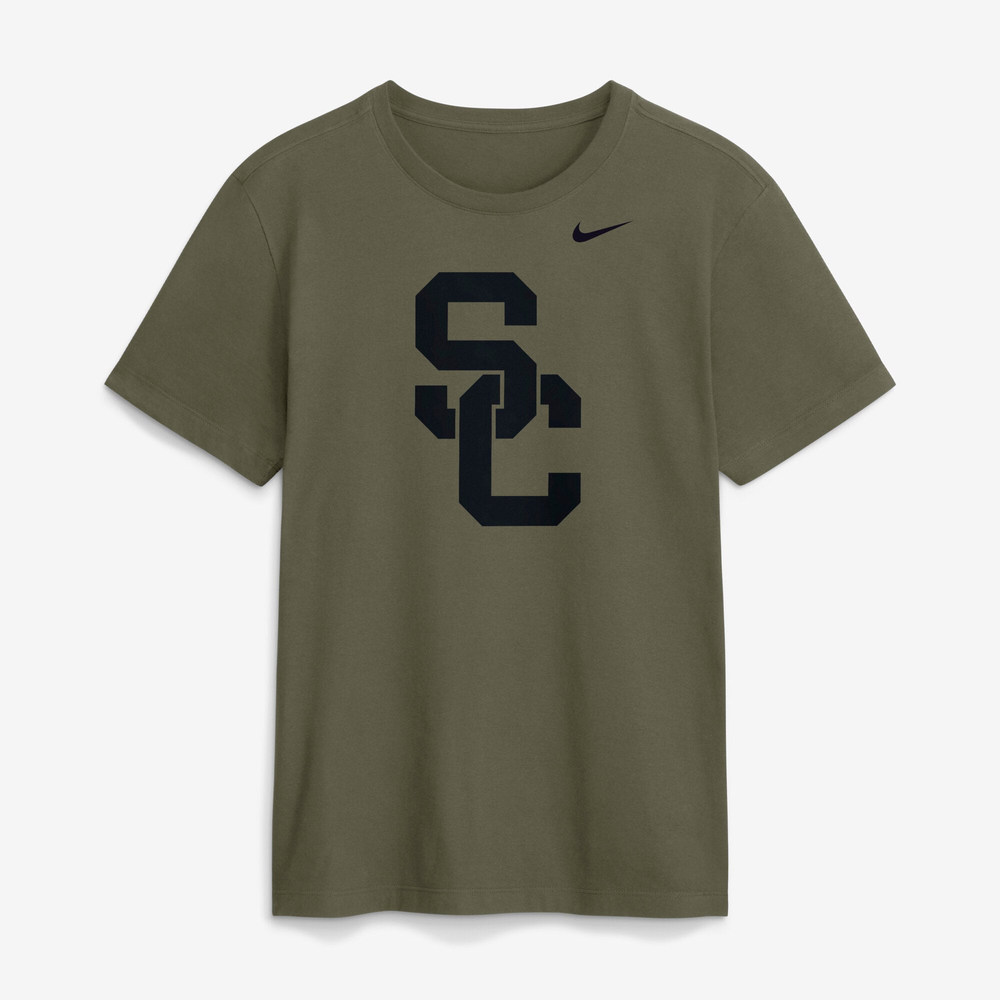 T-shirt Nike olive USC Trojans Primetime Logo Dri-FIT pour homme